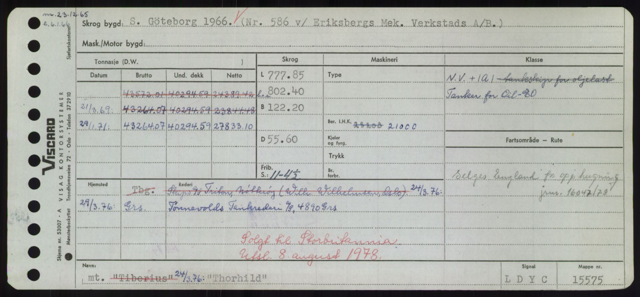 Sjøfartsdirektoratet med forløpere, Skipsmålingen, RA/S-1627/H/Hd/L0038: Fartøy, T-Th, p. 701