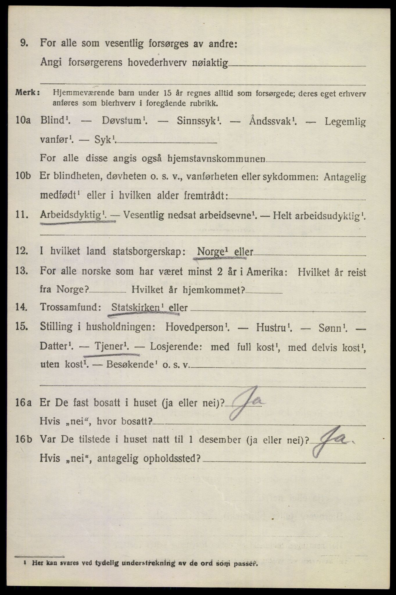 SAKO, 1920 census for Norderhov, 1920, p. 20969