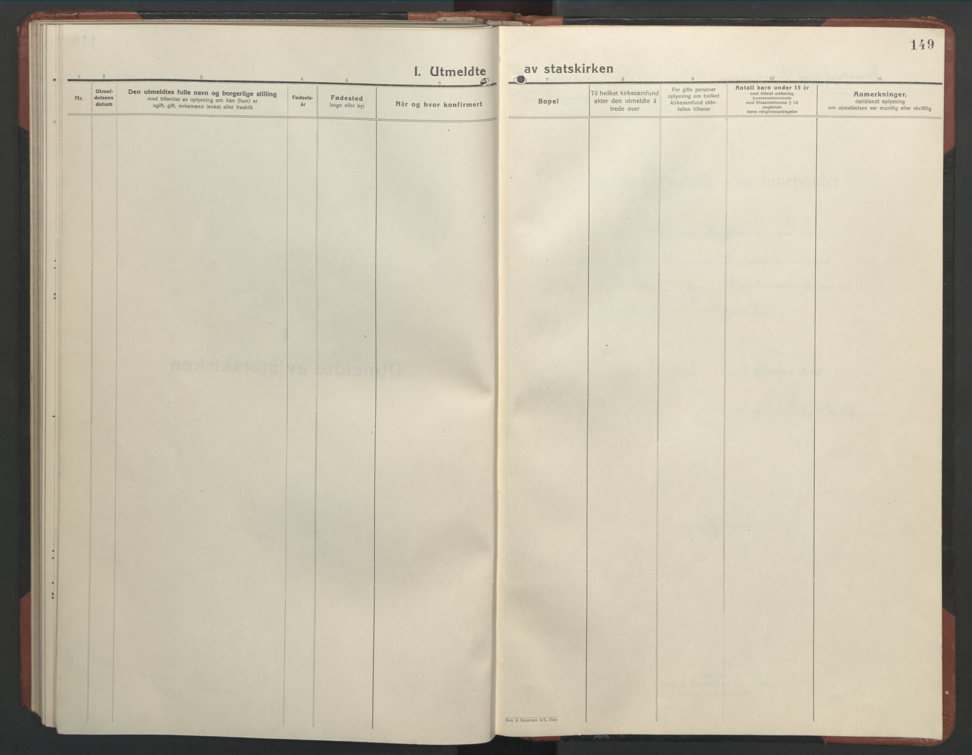 Ministerialprotokoller, klokkerbøker og fødselsregistre - Nordland, AV/SAT-A-1459/803/L0078: Parish register (copy) no. 803C05, 1931-1952, p. 149