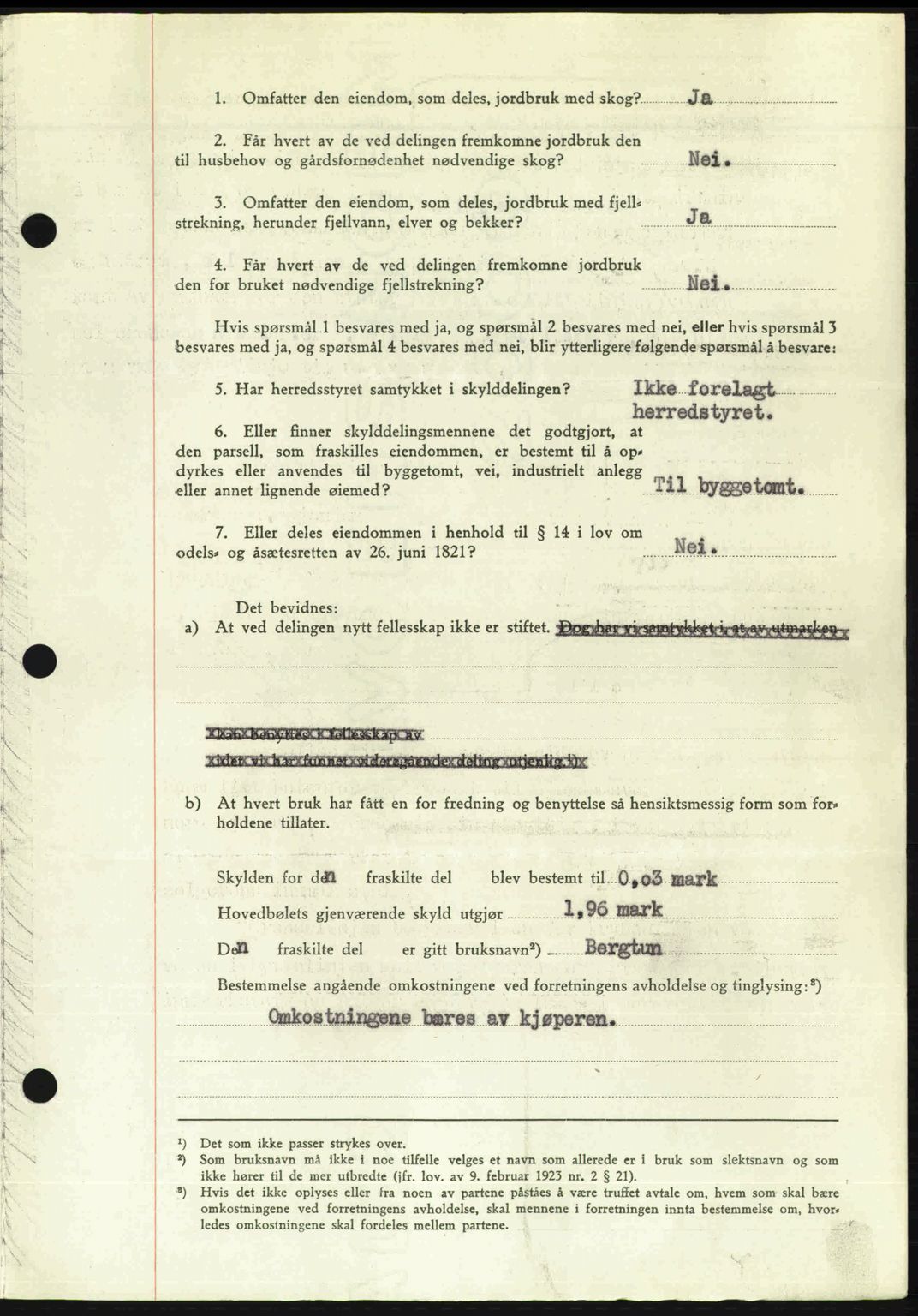 Romsdal sorenskriveri, AV/SAT-A-4149/1/2/2C: Mortgage book no. A28, 1948-1949, Diary no: : 35/1949