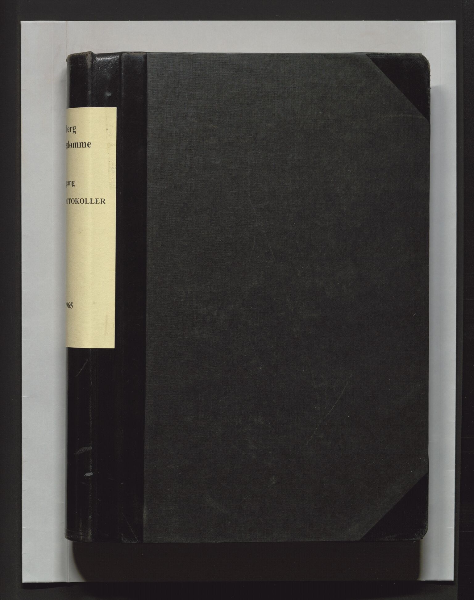 Tunsberg jordskiftedømme, AV/SAKO-A-795/F/Fa/L0004: Overrettsprotokoll, 1960-1965