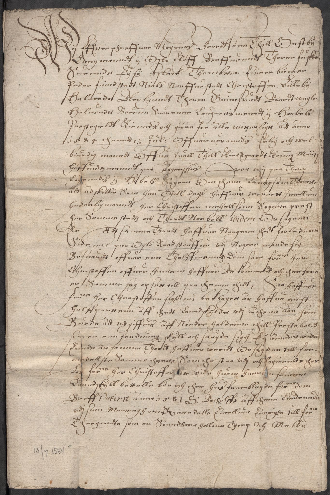 Riksarkivets diplomsamling, AV/RA-EA-5965/F15/L0005: Prestearkiv - Østfold, 1572-1830, p. 117