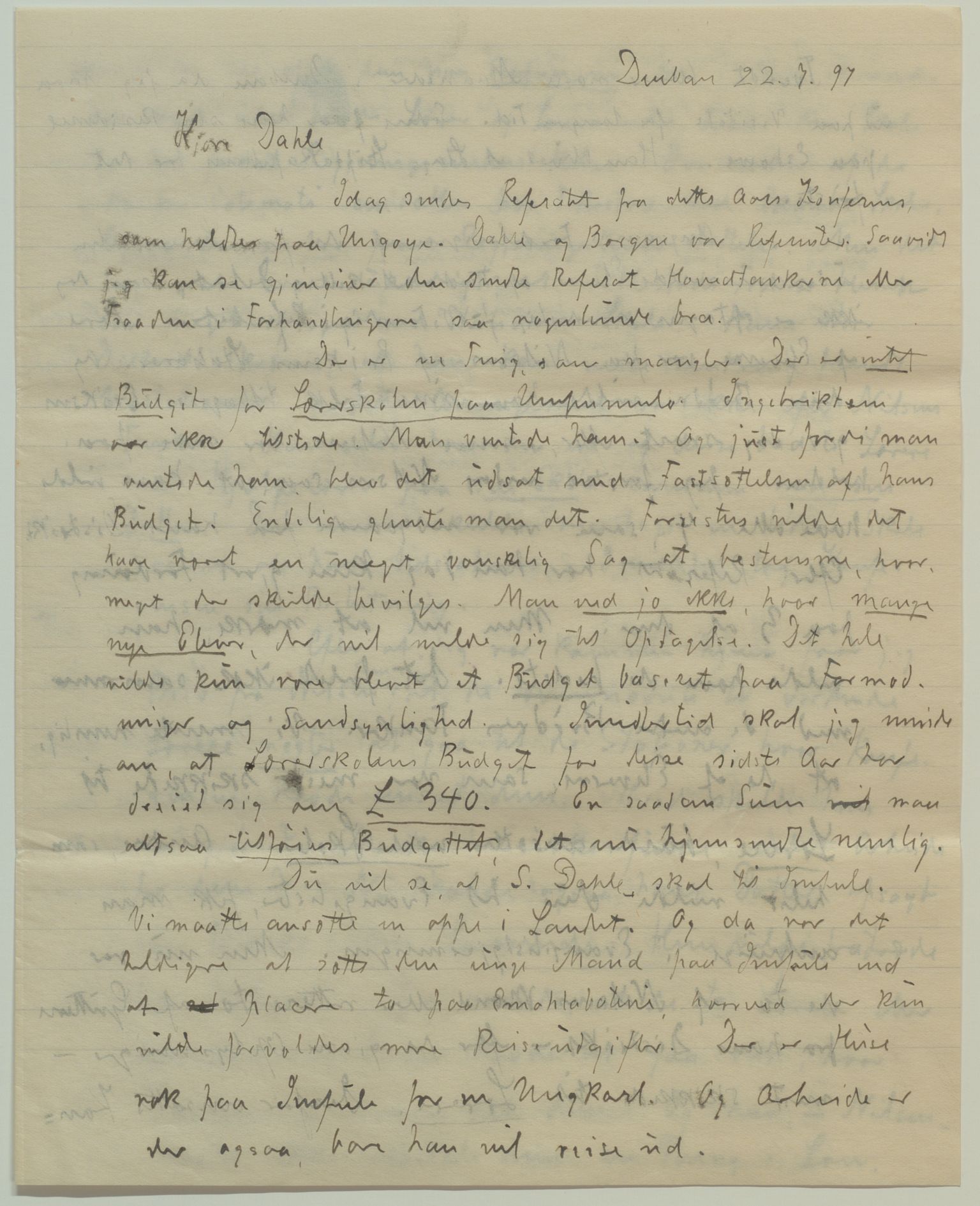 Det Norske Misjonsselskap - hovedadministrasjonen, VID/MA-A-1045/D/Da/Daa/L0041/0013: Konferansereferat og årsberetninger / Konferansereferat fra Sør-Afrika., 1897