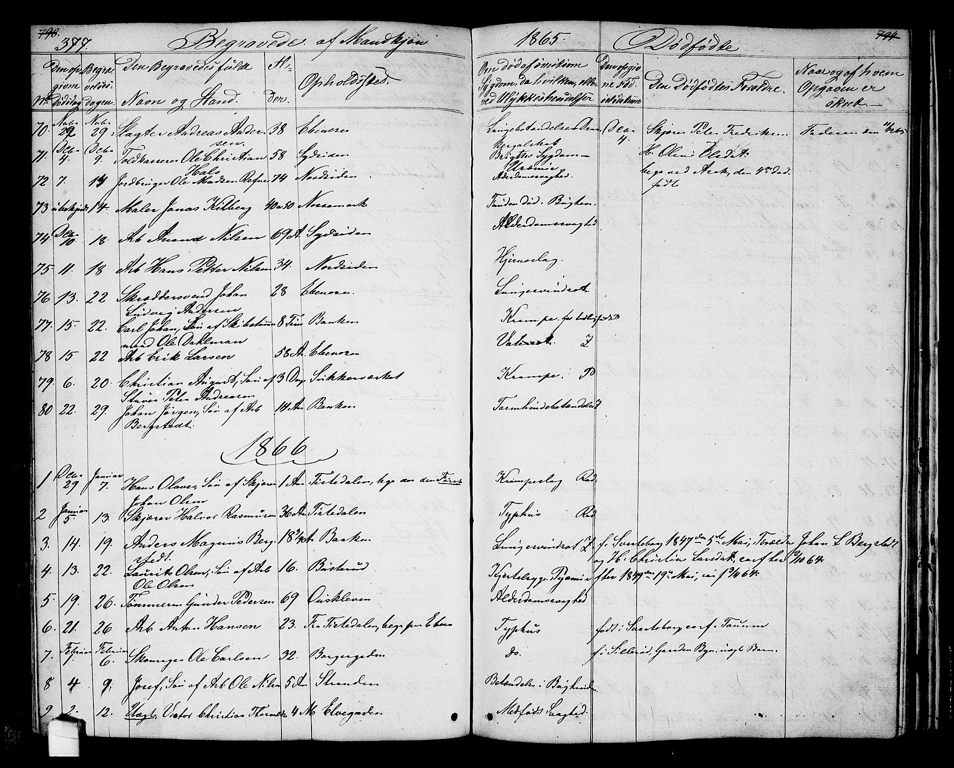 Halden prestekontor Kirkebøker, SAO/A-10909/G/Ga/L0005a: Parish register (copy) no. 5A, 1855-1864, p. 377