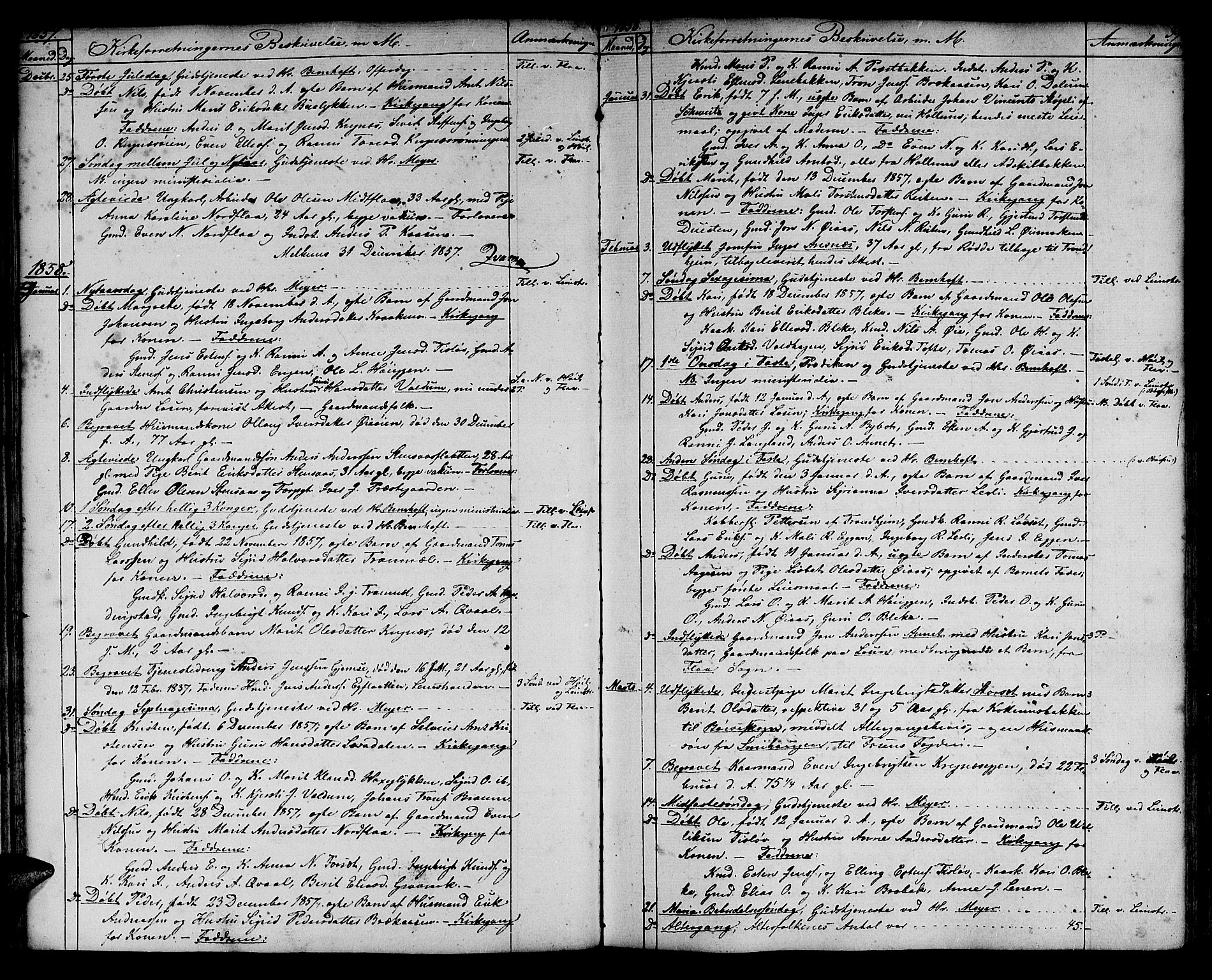 Ministerialprotokoller, klokkerbøker og fødselsregistre - Sør-Trøndelag, SAT/A-1456/691/L1093: Parish register (copy) no. 691C04, 1852-1879, p. 39