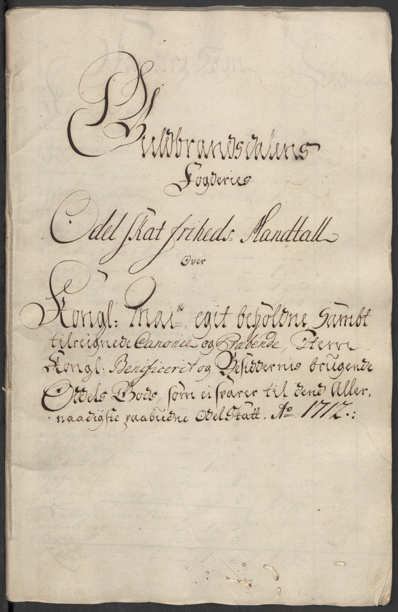 Rentekammeret inntil 1814, Reviderte regnskaper, Fogderegnskap, AV/RA-EA-4092/R17/L1181: Fogderegnskap Gudbrandsdal, 1712, p. 171