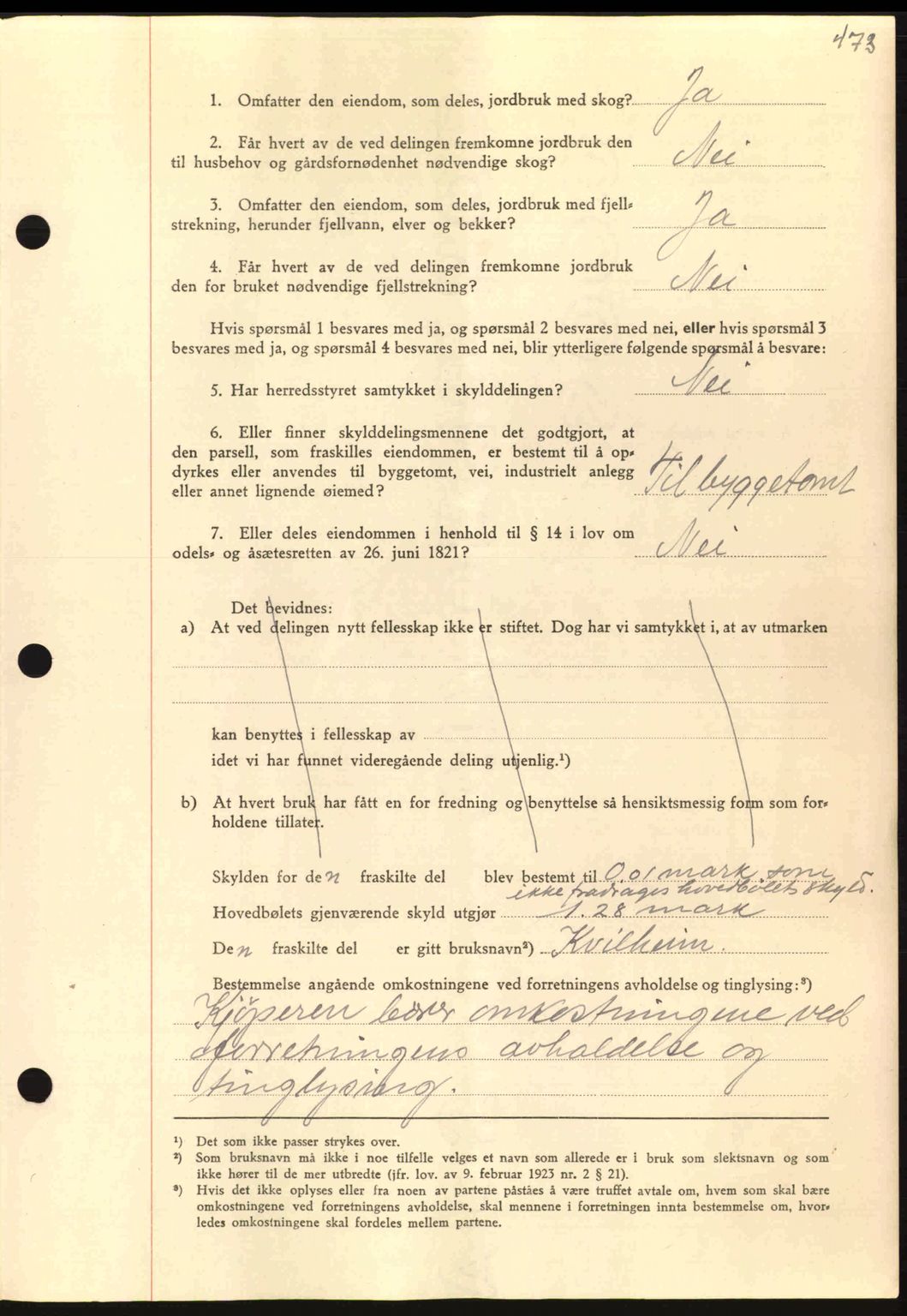 Nordmøre sorenskriveri, AV/SAT-A-4132/1/2/2Ca: Mortgage book no. A94, 1942-1943, Diary no: : 3417/1942