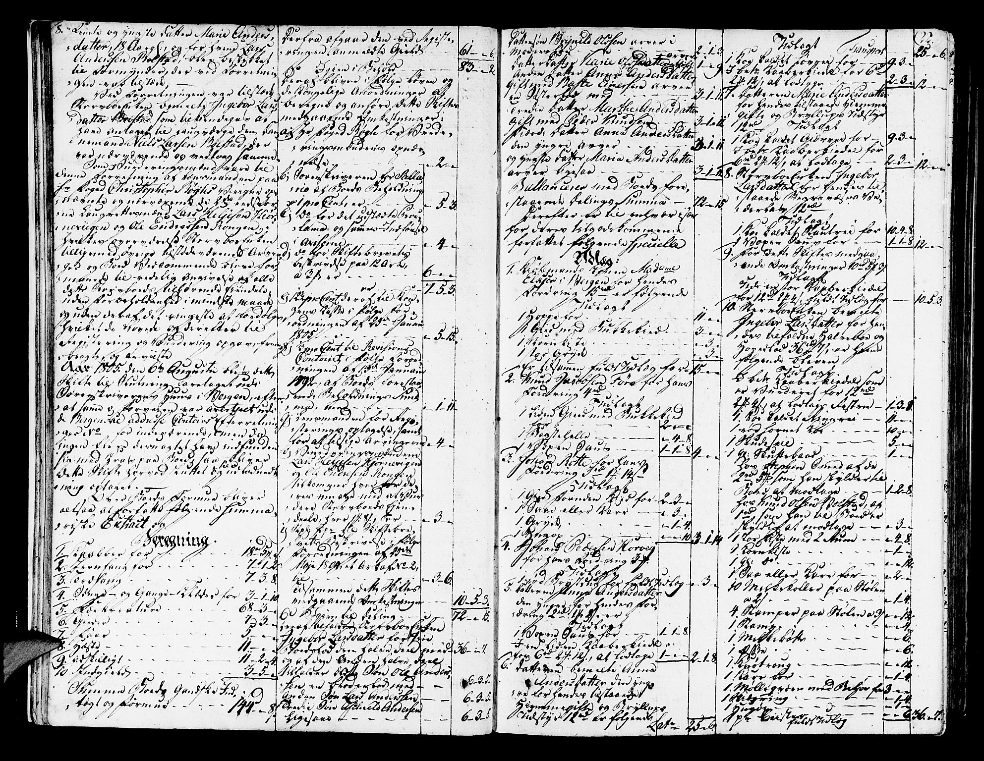 Nordhordland sorenskrivar, AV/SAB-A-2901/1/H/Ha/L0011a: Skifteprotokollar Nordhordland , 1805-1807, p. 21b-22a