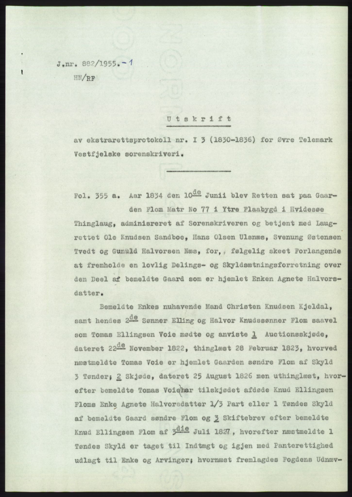 Statsarkivet i Kongsberg, SAKO/A-0001, 1955, p. 84