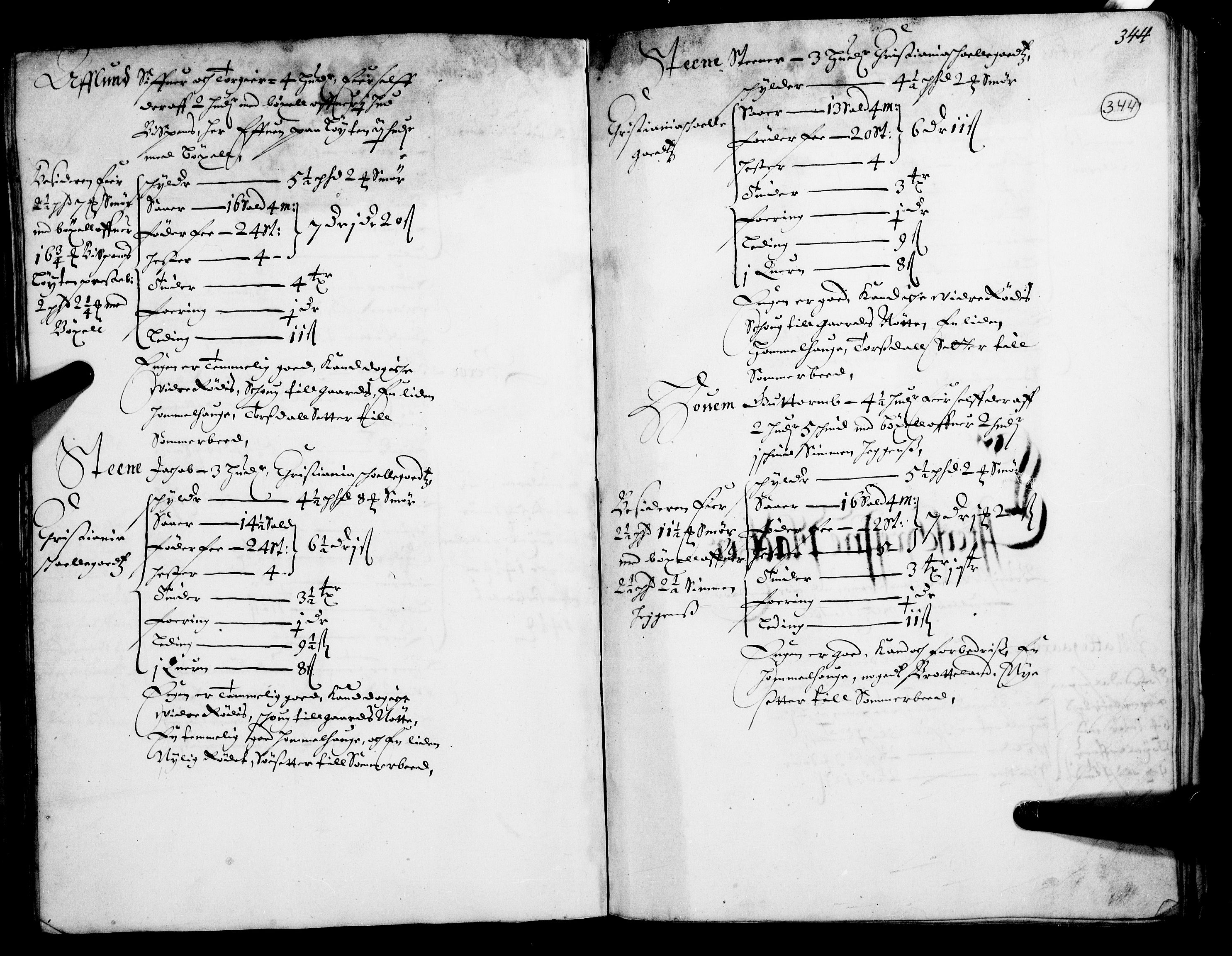 Rentekammeret inntil 1814, Realistisk ordnet avdeling, AV/RA-EA-4070/N/Nb/Nba/L0015: Gudbrandsdalen fogderi, 2. del, 1668, p. 343b-344a
