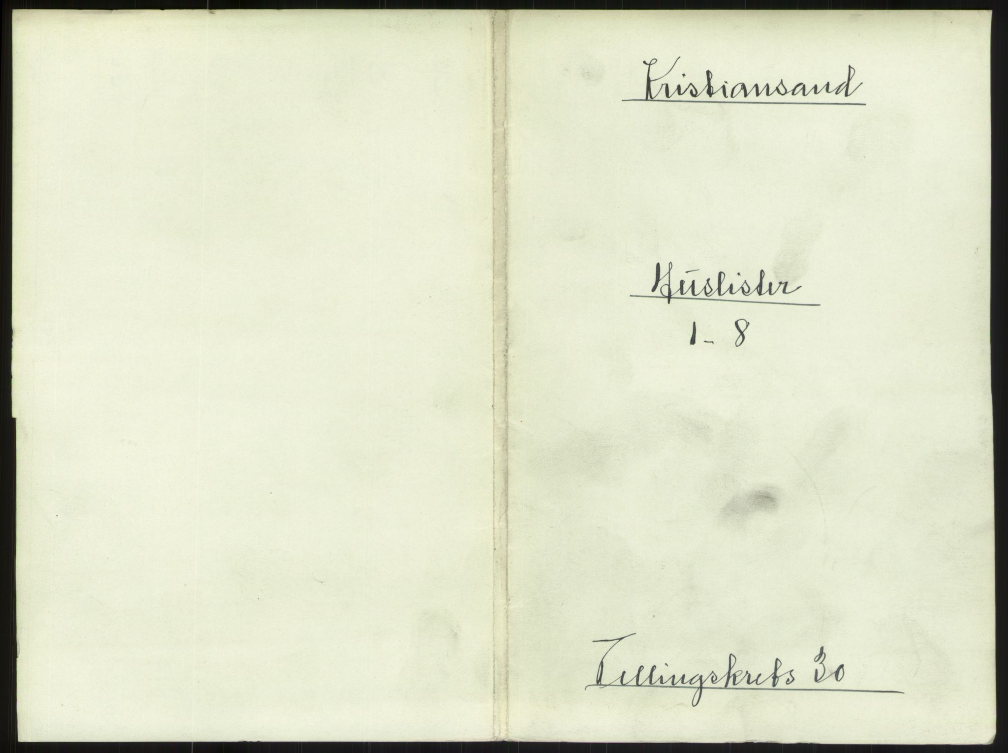 RA, 1891 census for 1001 Kristiansand, 1891, p. 1566