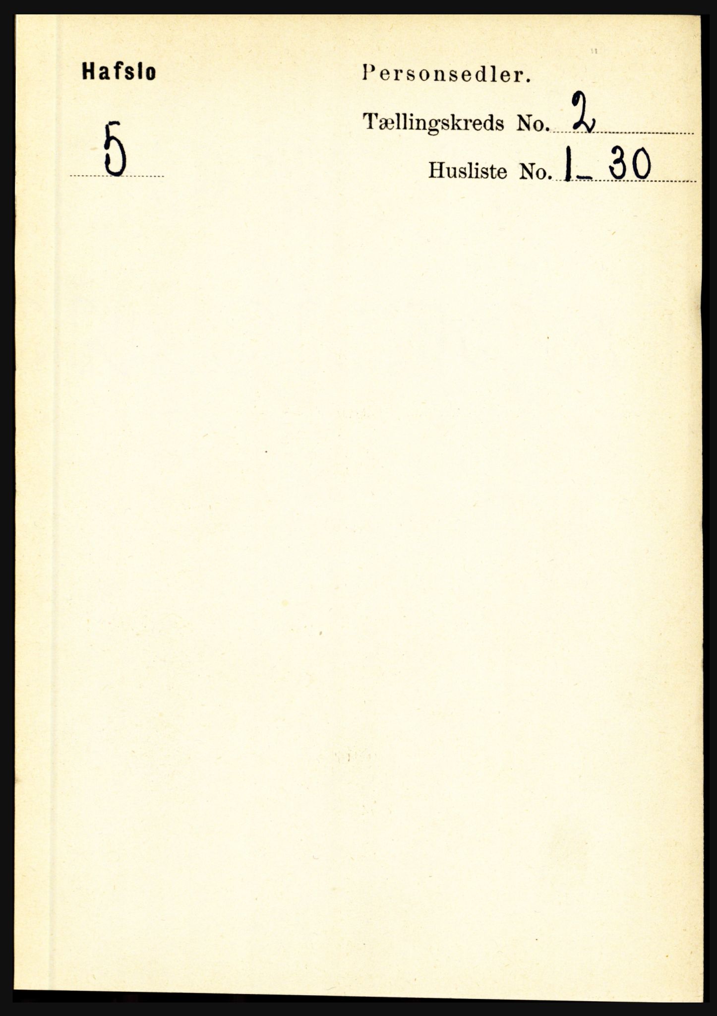 RA, 1891 census for 1425 Hafslo, 1891, p. 542