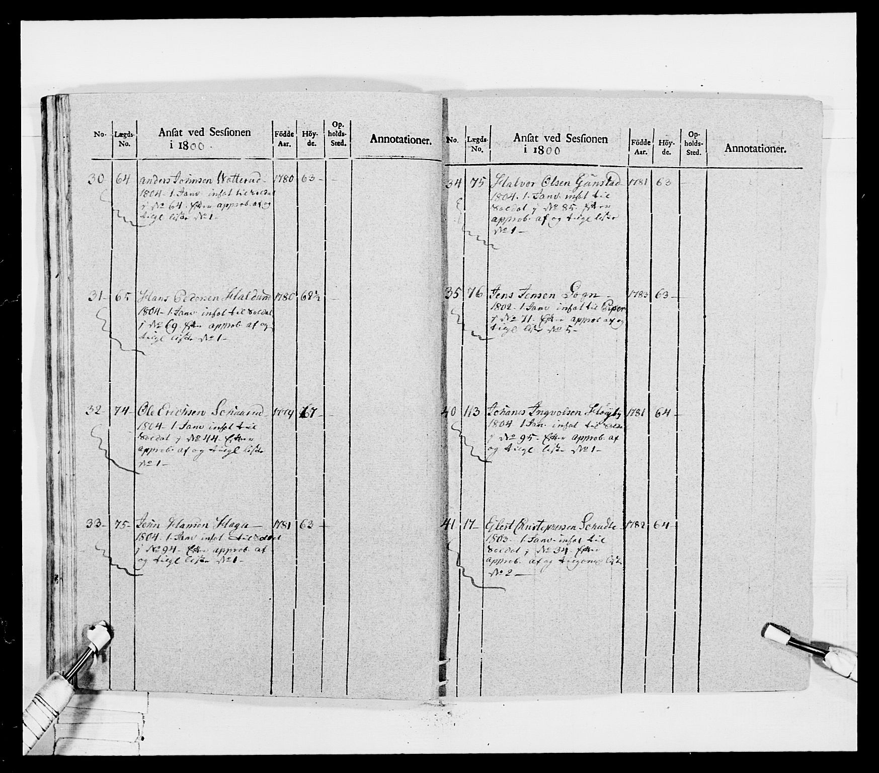 Generalitets- og kommissariatskollegiet, Det kongelige norske kommissariatskollegium, AV/RA-EA-5420/E/Eh/L0041: 1. Akershusiske nasjonale infanteriregiment, 1804-1808, p. 140