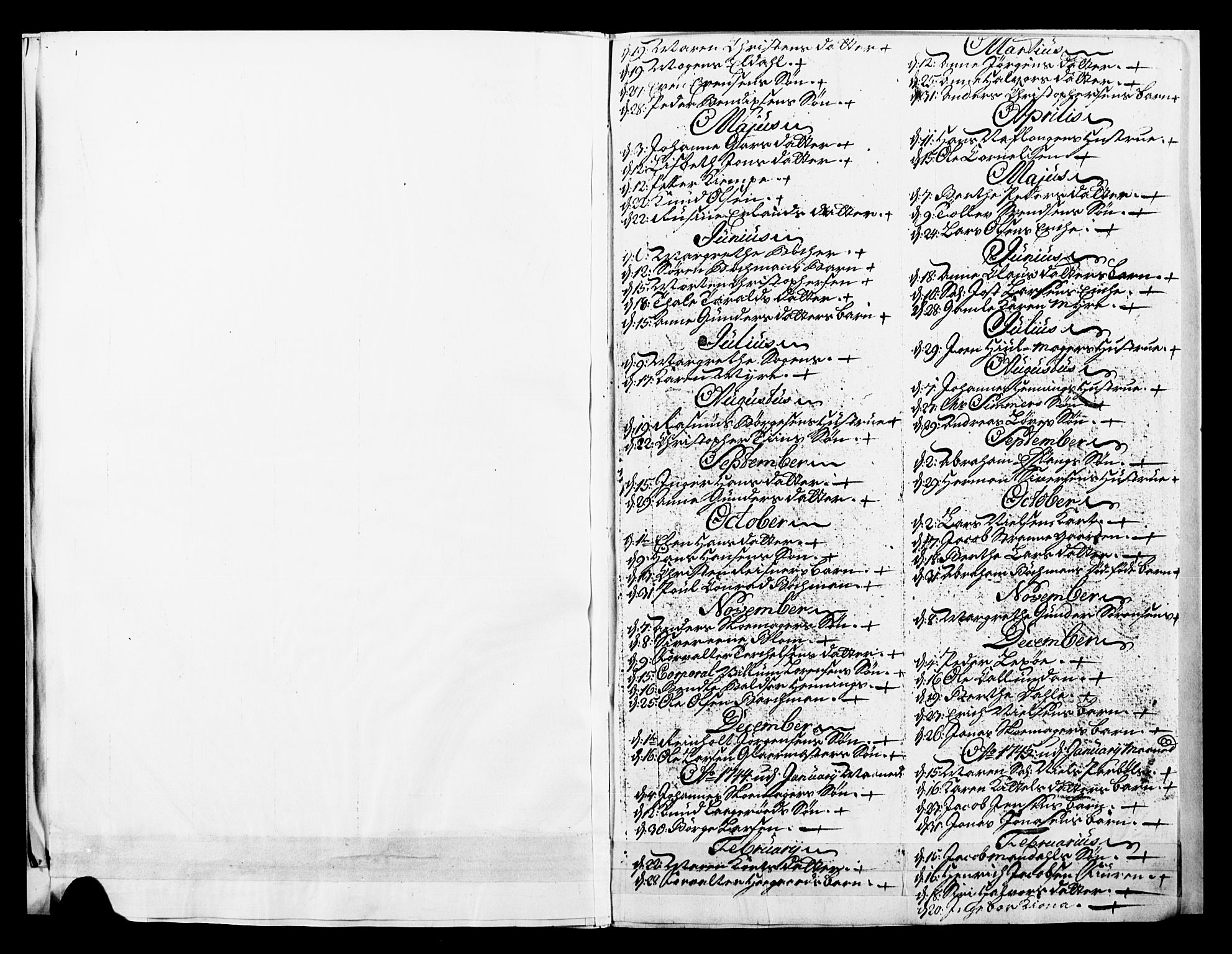 Larvik kirkebøker, AV/SAKO-A-352/F/Fa/L0000: Parish register (official) no. I 0, 1696-1746