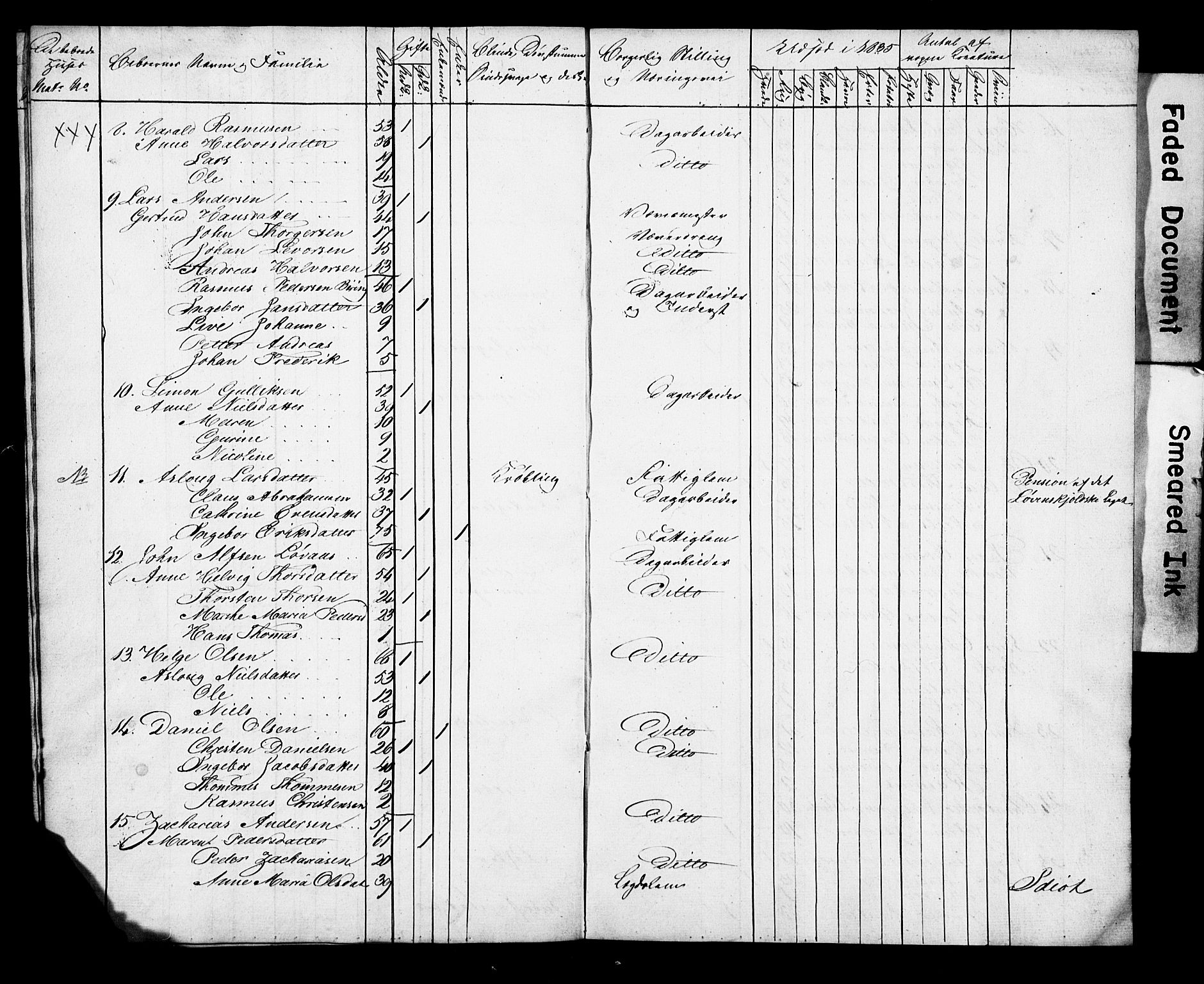 SAKO, 1835 Census for Gjerpen parish, Bratsbergkleven, Brekke nordre og søndre, 1835