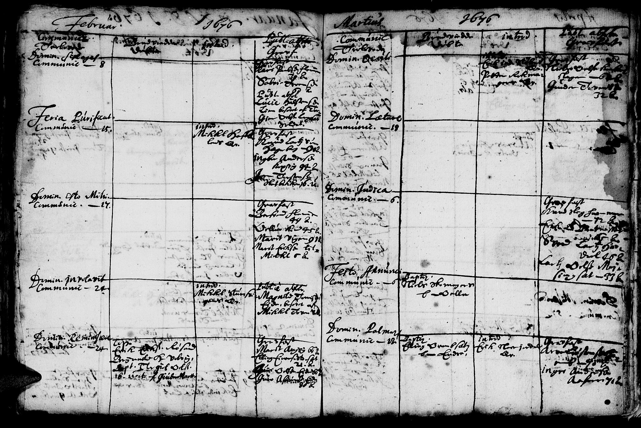 Ministerialprotokoller, klokkerbøker og fødselsregistre - Møre og Romsdal, AV/SAT-A-1454/586/L0975: Parish register (official) no. 586A01, 1645-1681