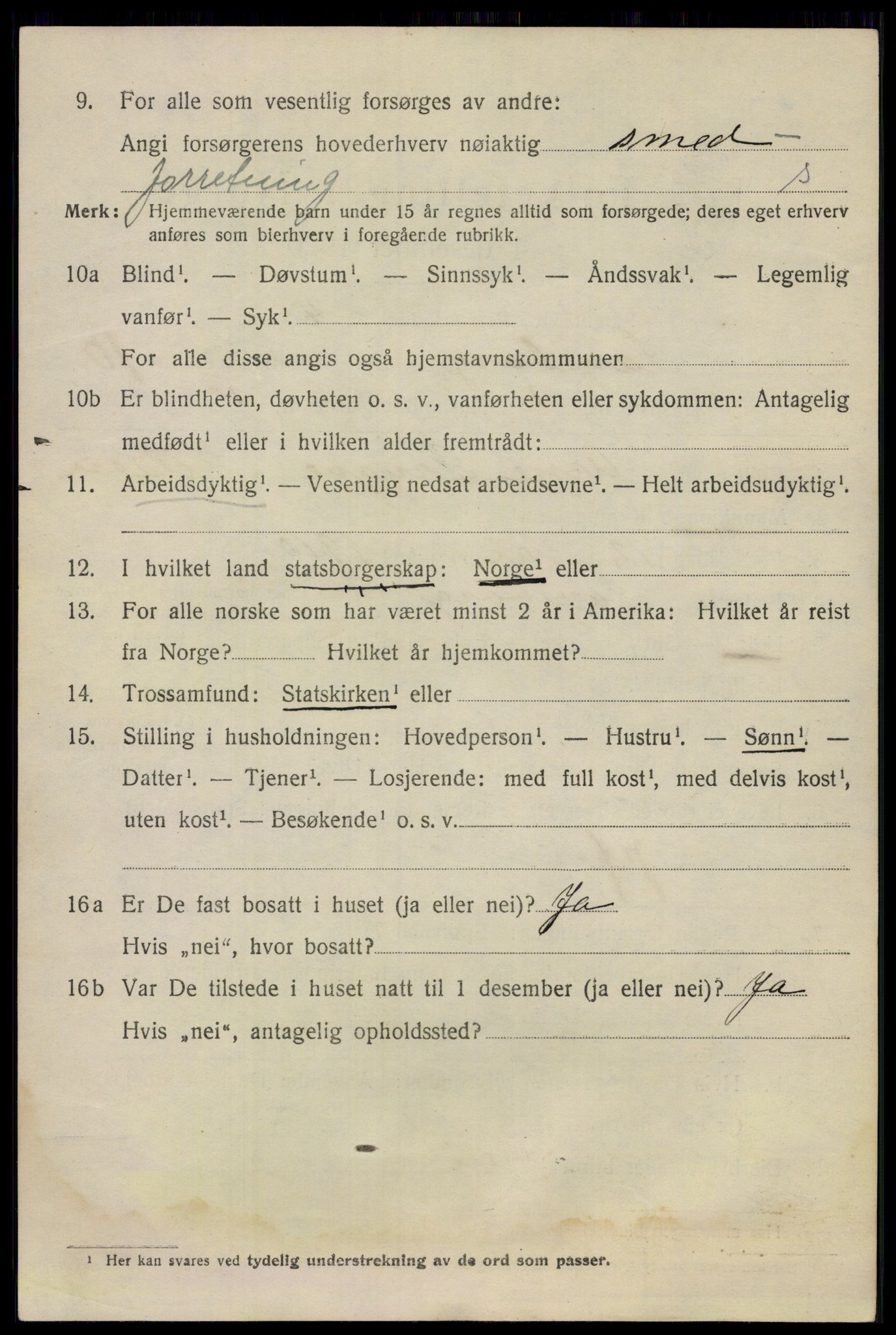 SAO, 1920 census for Sarpsborg, 1920, p. 20745