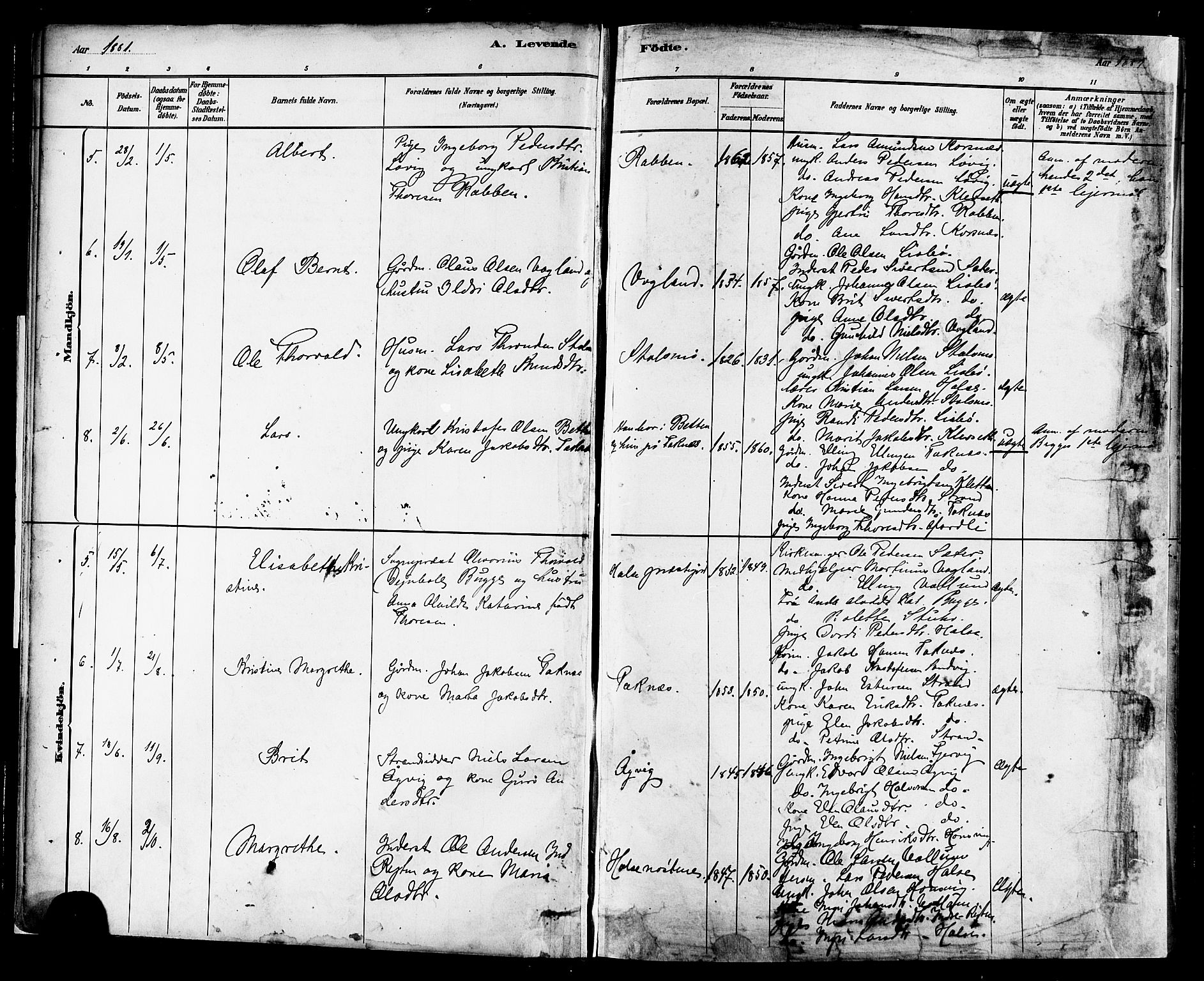 Ministerialprotokoller, klokkerbøker og fødselsregistre - Møre og Romsdal, AV/SAT-A-1454/576/L0885: Parish register (official) no. 576A03, 1880-1898, p. 9