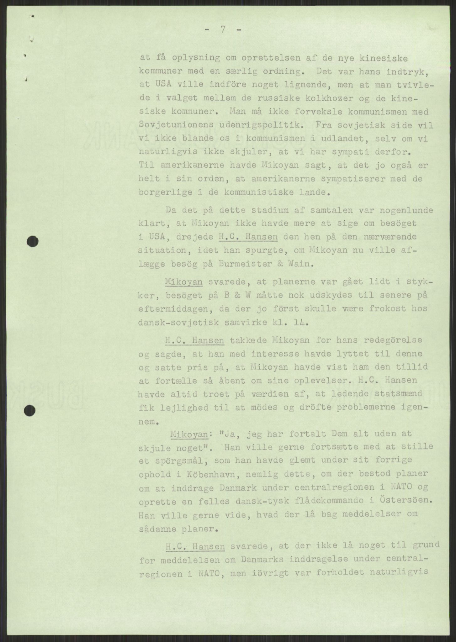 Utenriksdepartementet, RA/S-2259, 1951-1959, p. 129