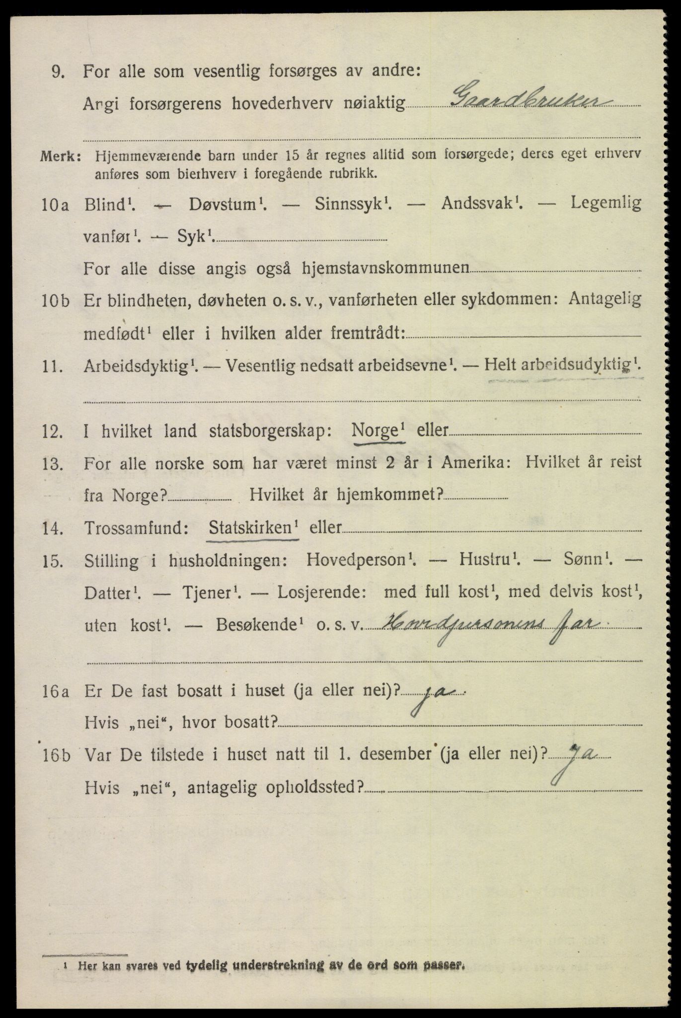 SAK, 1920 census for Øvrebø, 1920, p. 677