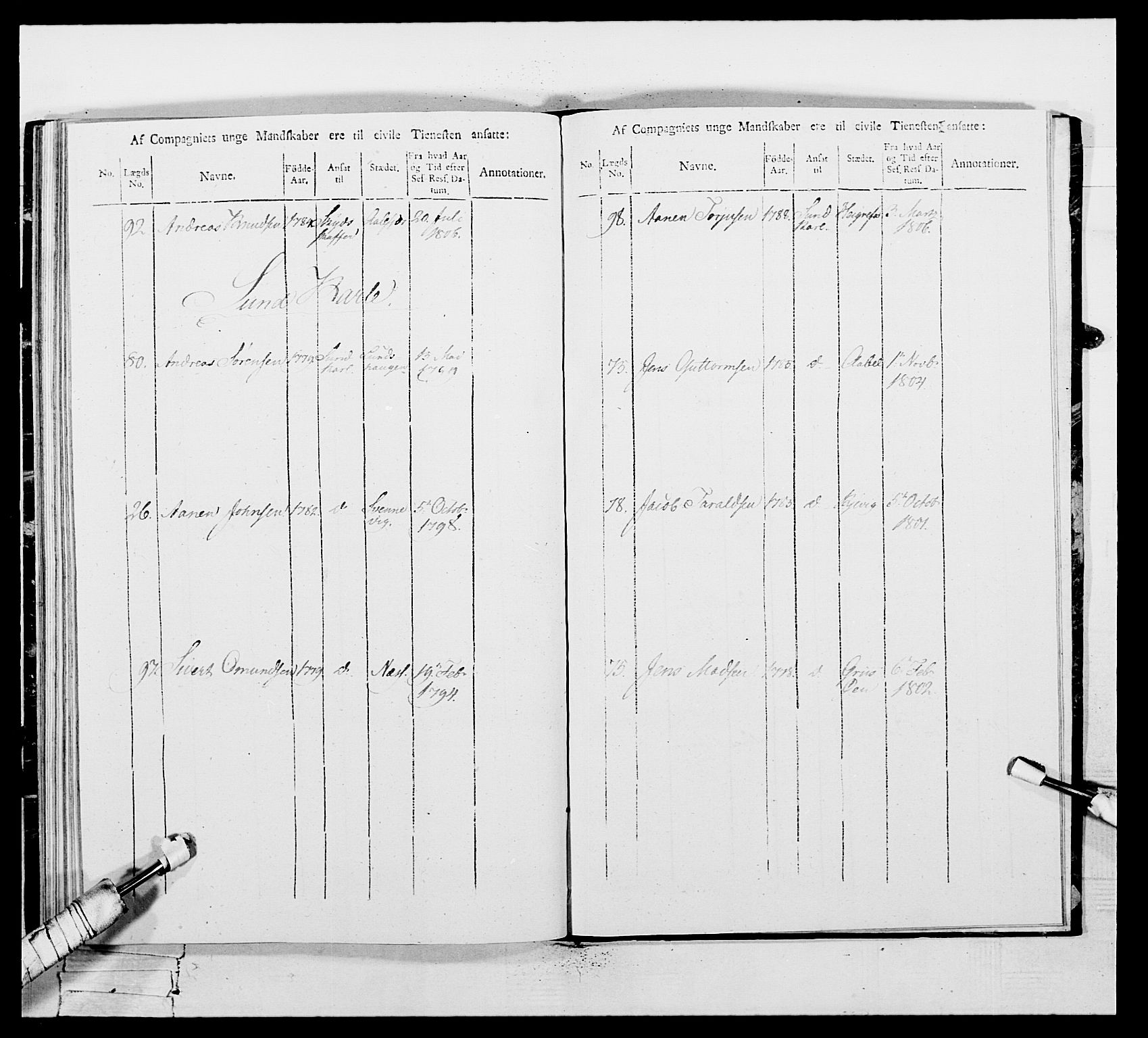 Generalitets- og kommissariatskollegiet, Det kongelige norske kommissariatskollegium, AV/RA-EA-5420/E/Eh/L0110: Vesterlenske nasjonale infanteriregiment, 1810, p. 180