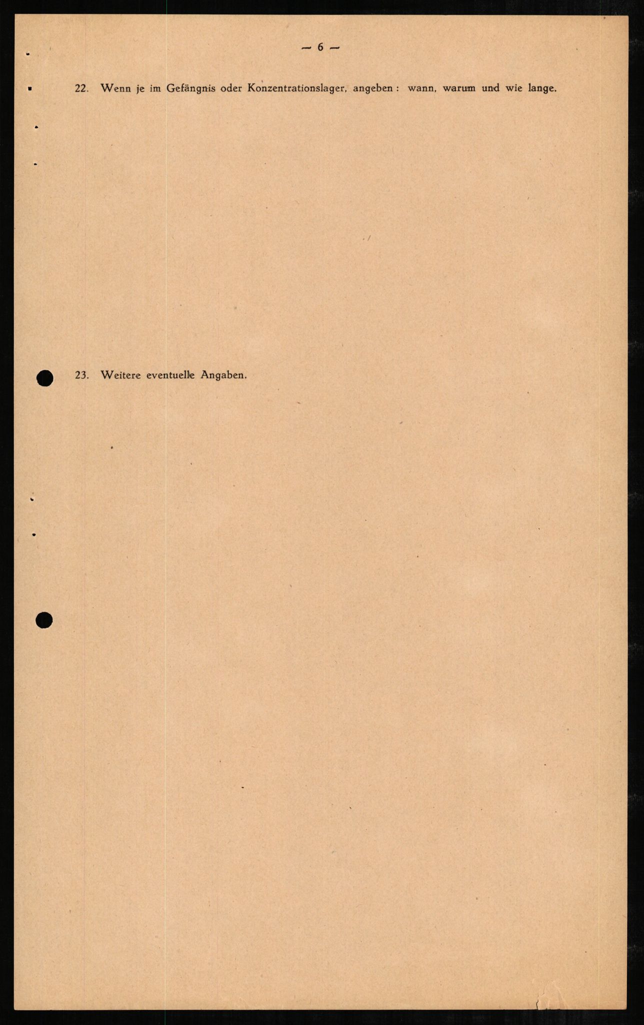 Forsvaret, Forsvarets overkommando II, RA/RAFA-3915/D/Db/L0003: CI Questionaires. Tyske okkupasjonsstyrker i Norge. Tyskere., 1945-1946, p. 281