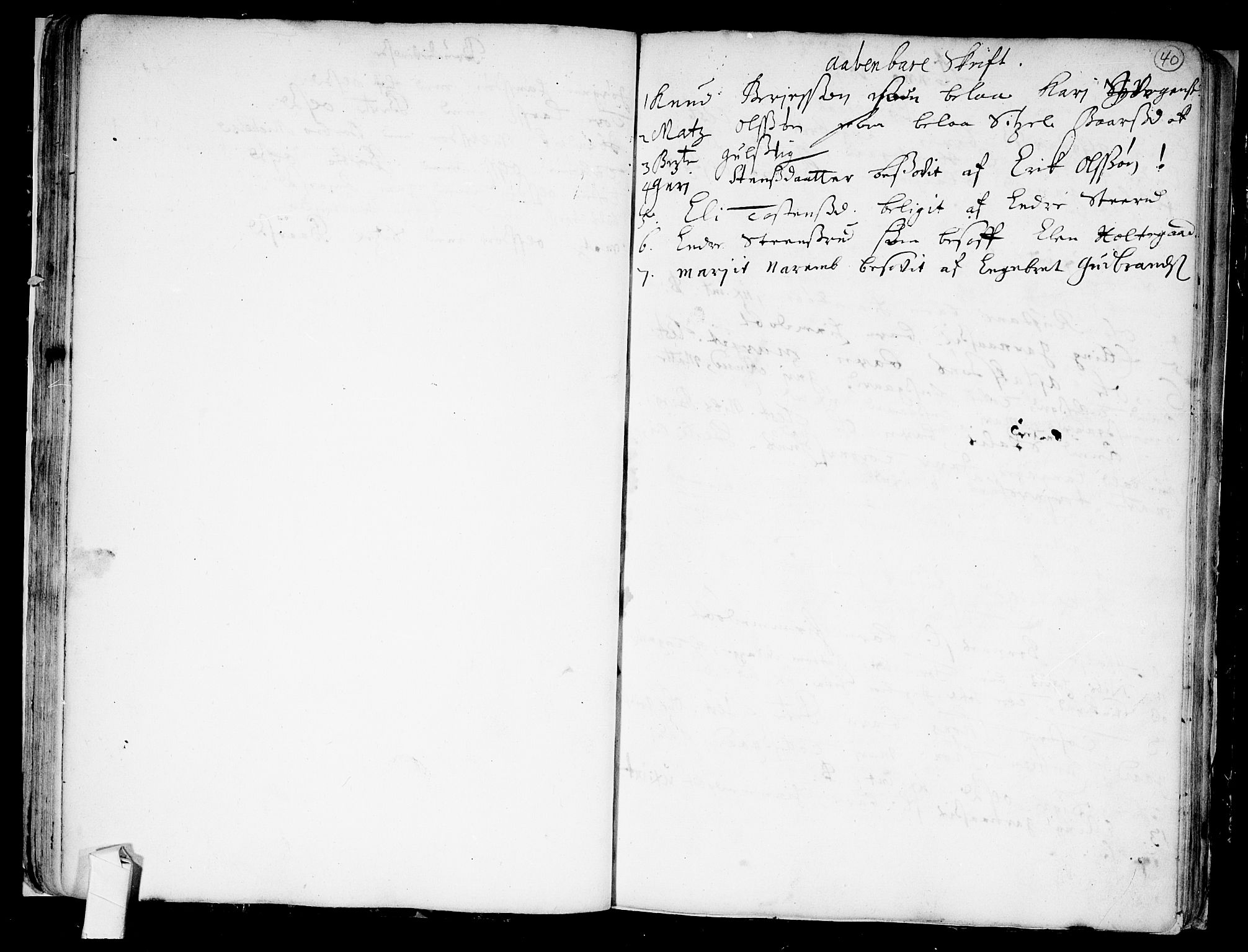 Nes kirkebøker, AV/SAKO-A-236/F/Fa/L0001: Parish register (official) no. 1, 1693-1706, p. 40