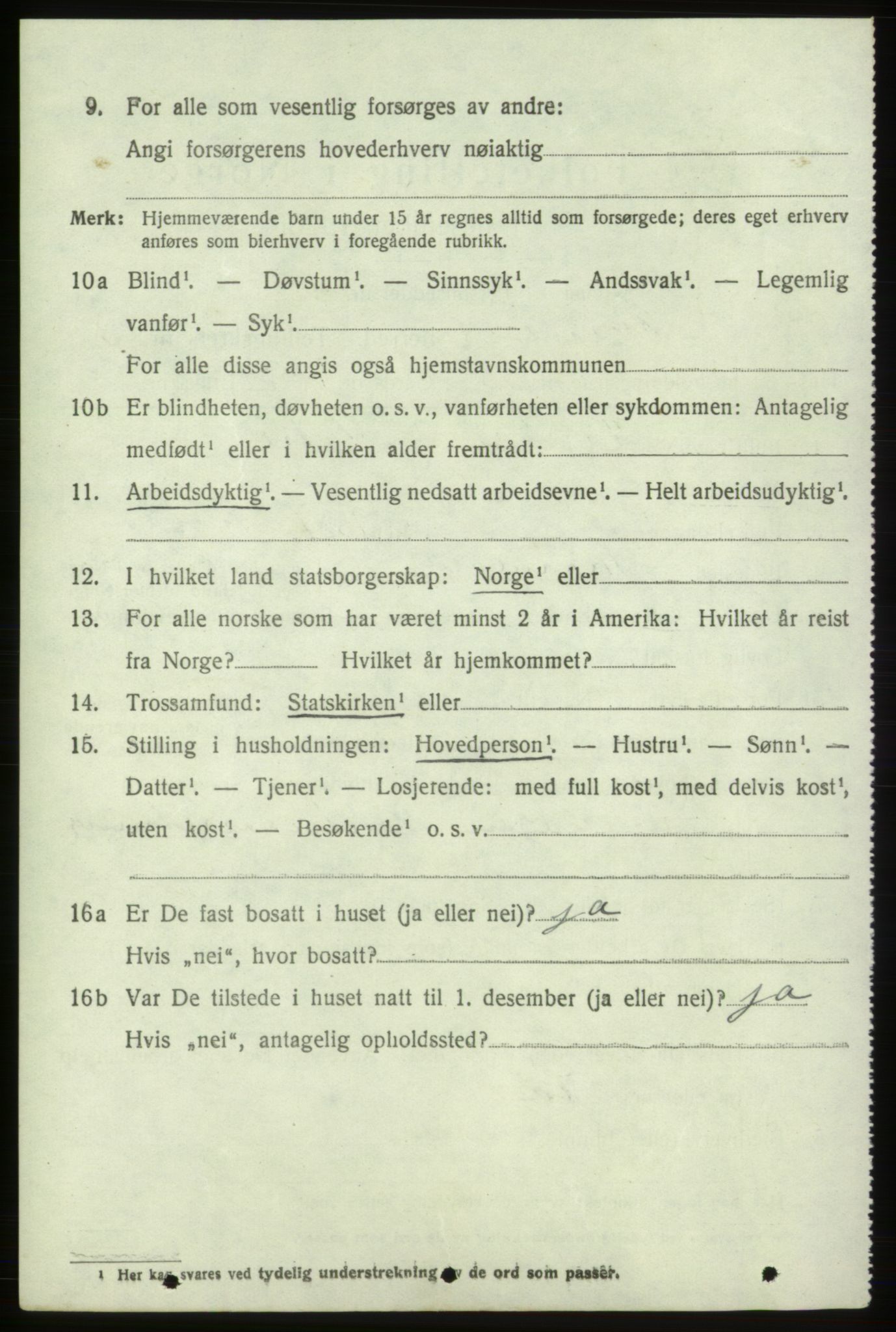SAB, 1920 census for Skånevik, 1920, p. 3178