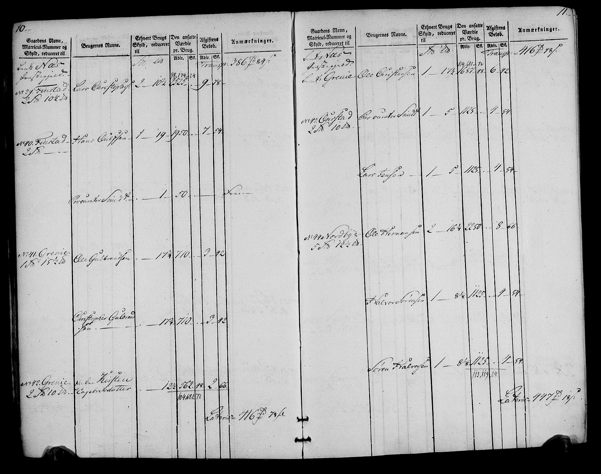 Rentekammeret inntil 1814, Realistisk ordnet avdeling, AV/RA-EA-4070/N/Ne/Nea/L0023: Øvre Romerike fogderi. Oppebørselsregister, 1803-1804, p. 7