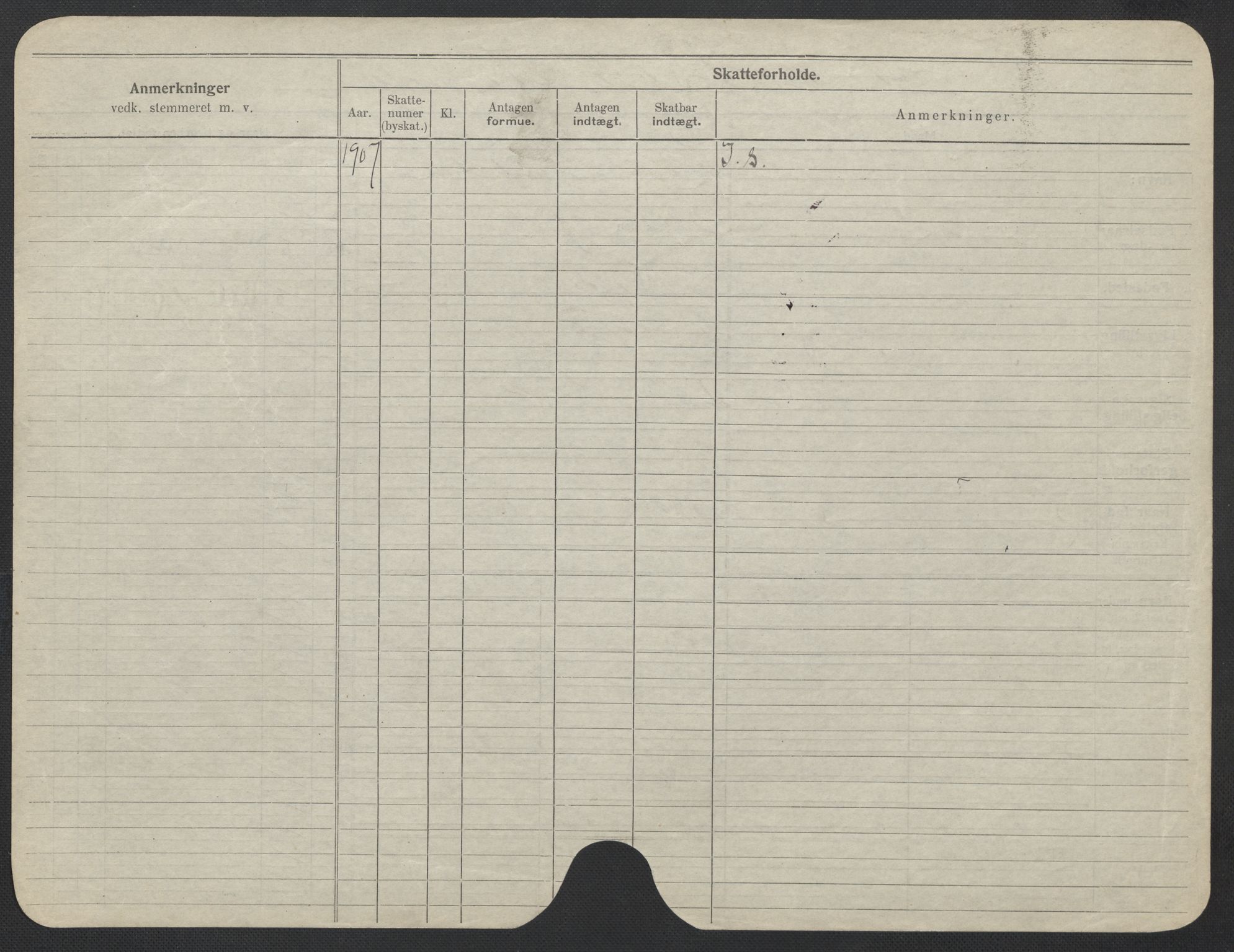 Oslo folkeregister, Registerkort, AV/SAO-A-11715/F/Fa/Fac/L0025: Kvinner, 1906-1914, p. 1099b