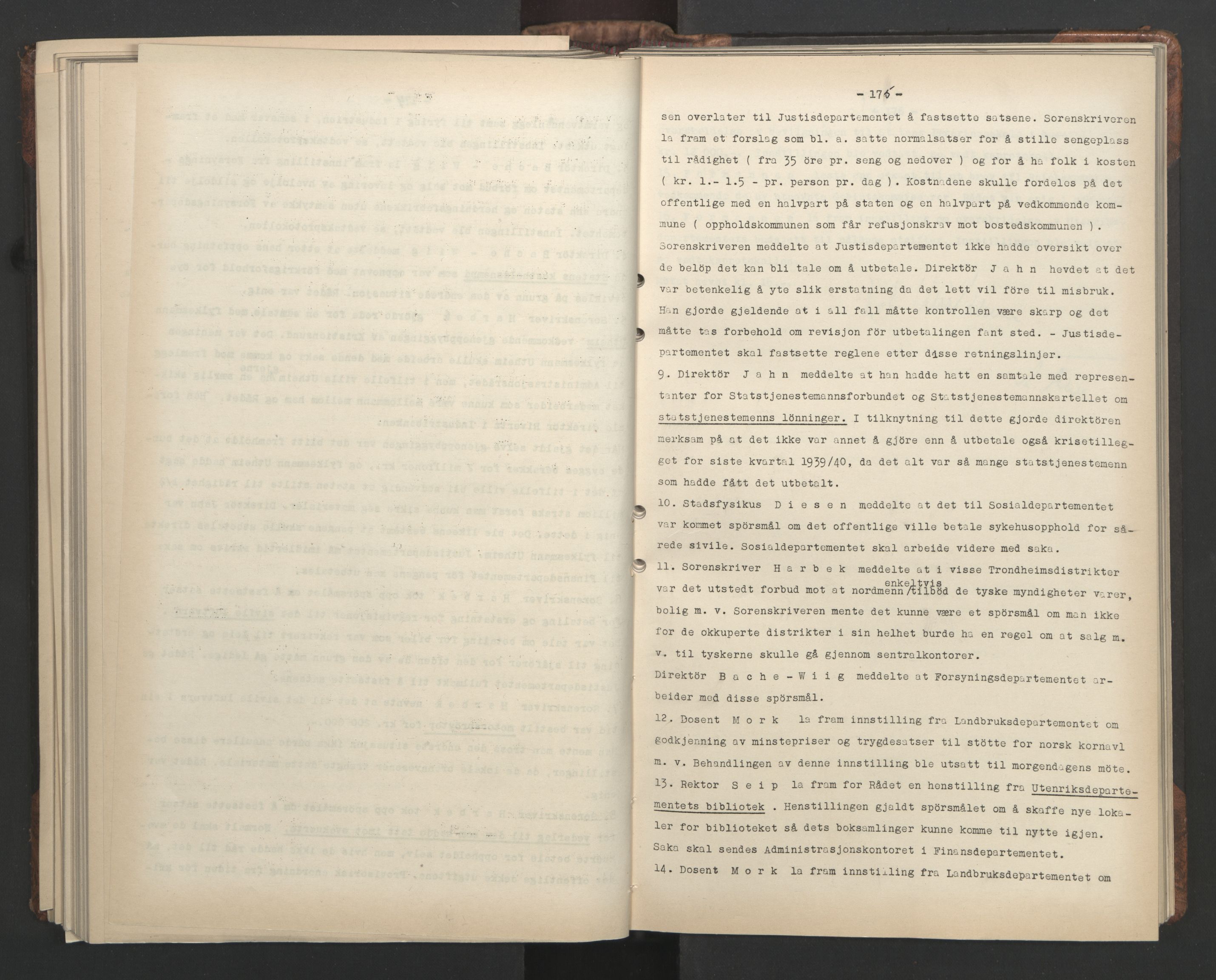 Administrasjonsrådet, AV/RA-S-1004/A/L0001: Møteprotokoll med tillegg 15/4-25/9, 1940, p. 175