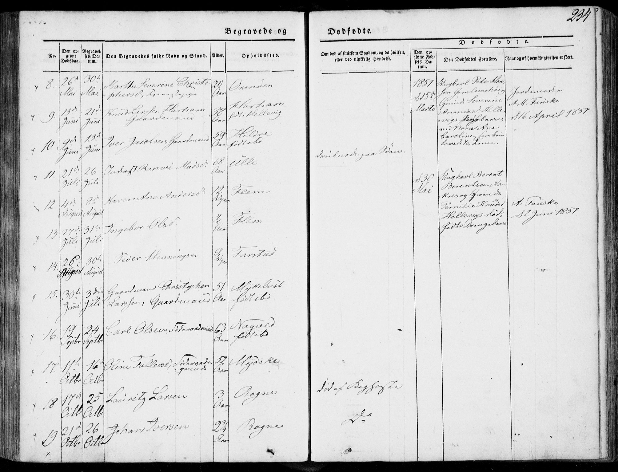 Ministerialprotokoller, klokkerbøker og fødselsregistre - Møre og Romsdal, AV/SAT-A-1454/536/L0497: Parish register (official) no. 536A06, 1845-1865, p. 234