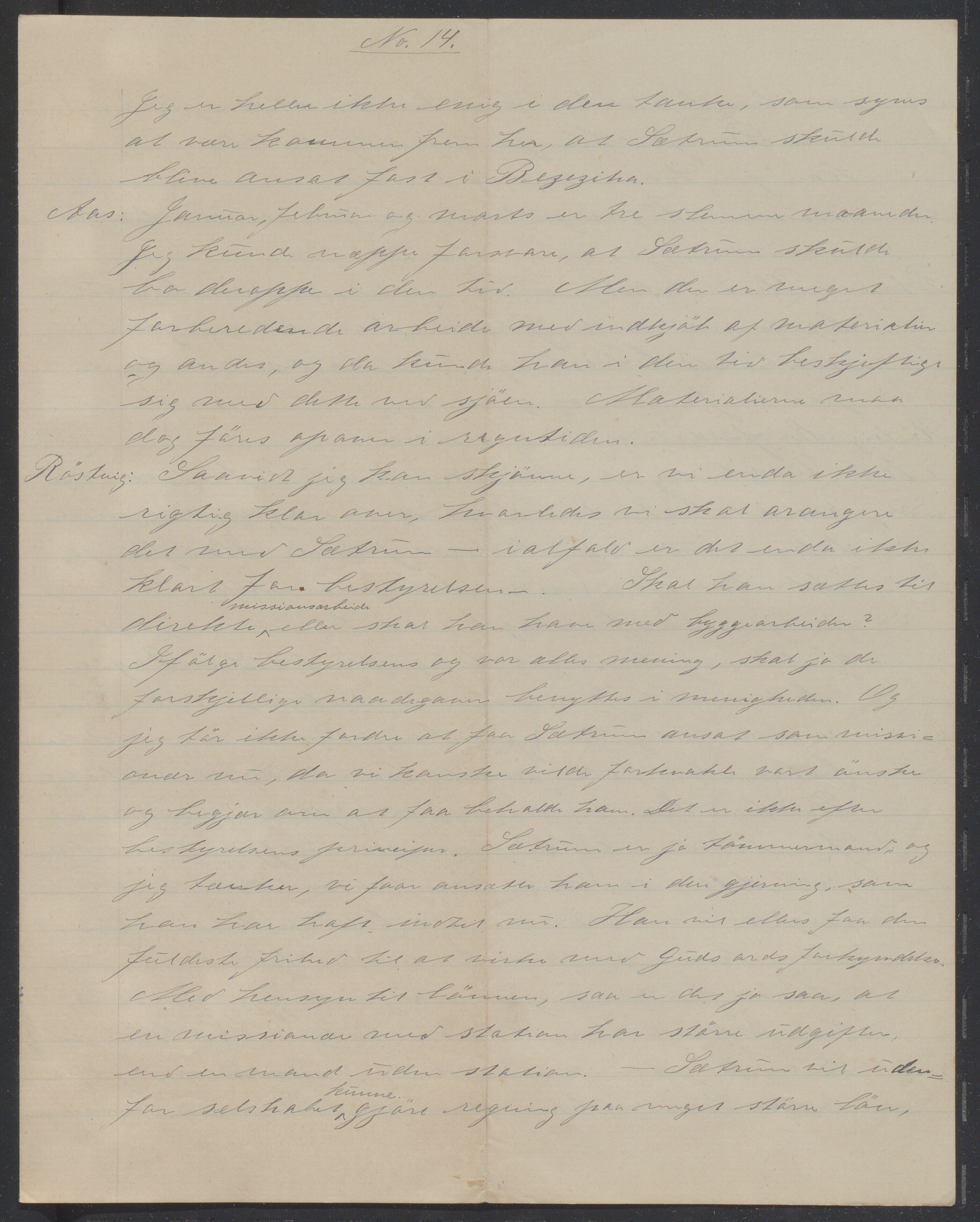 Det Norske Misjonsselskap - hovedadministrasjonen, VID/MA-A-1045/D/Da/Daa/L0041/0010: Konferansereferat og årsberetninger / Konferansereferat fra Vest-Madagaskar., 1897