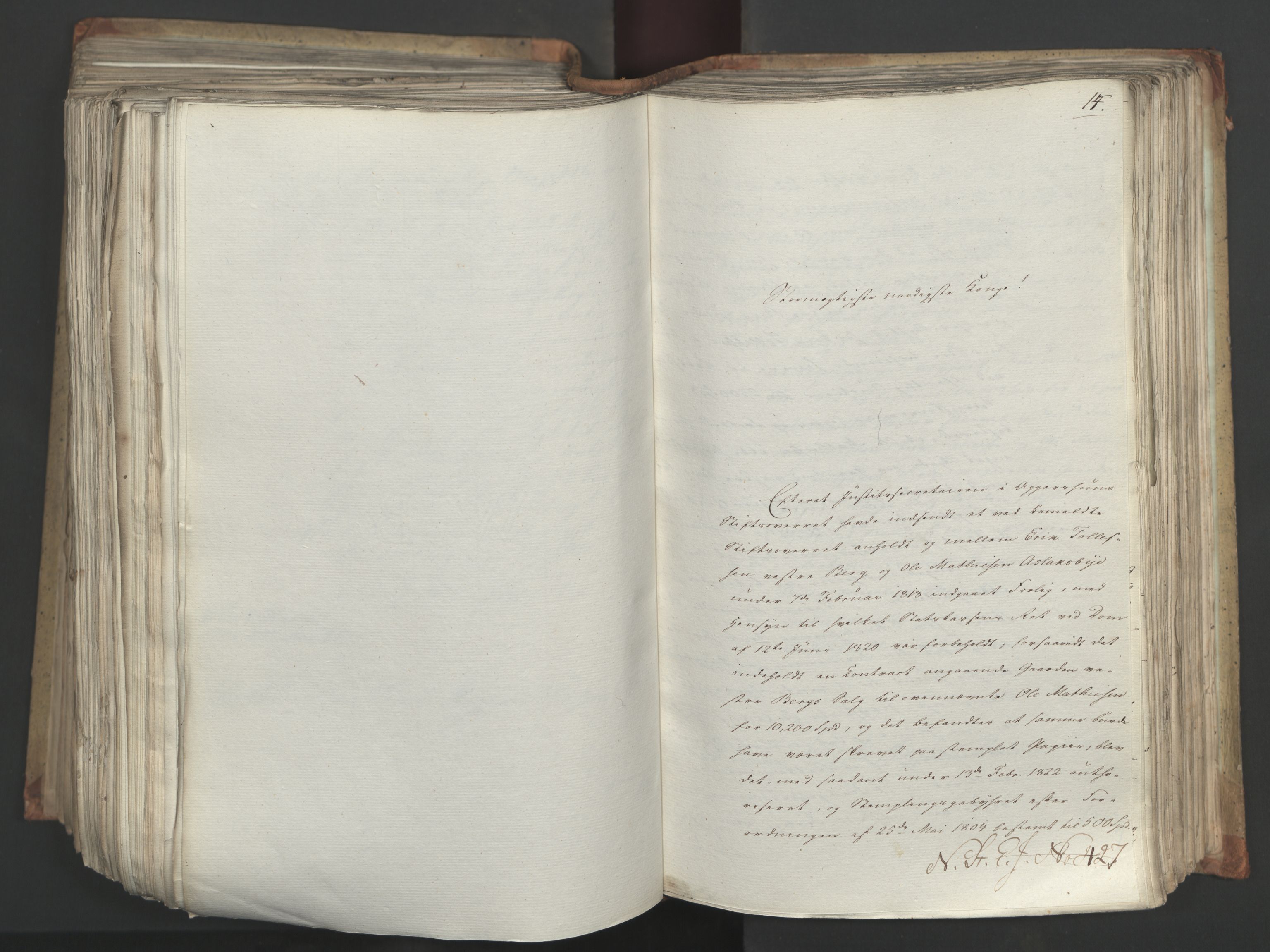 Statsrådsavdelingen i Stockholm, AV/RA-S-1003/D/Da/L0034: Regjeringsinnstillinger nr. 275-540, 1823, p. 444