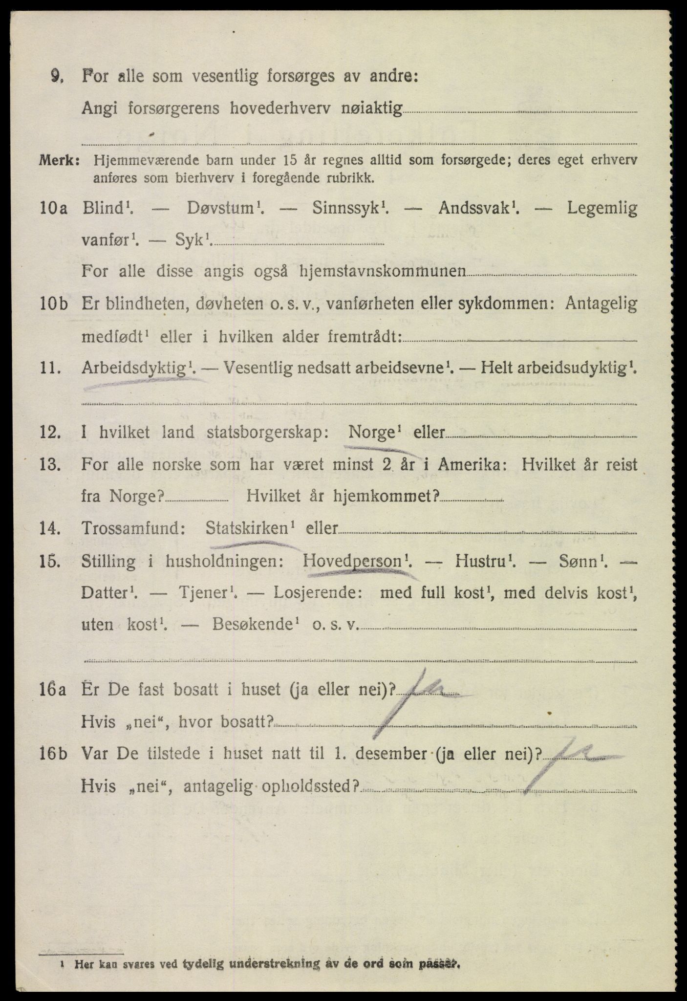 SAH, 1920 census for Furnes, 1920, p. 4456
