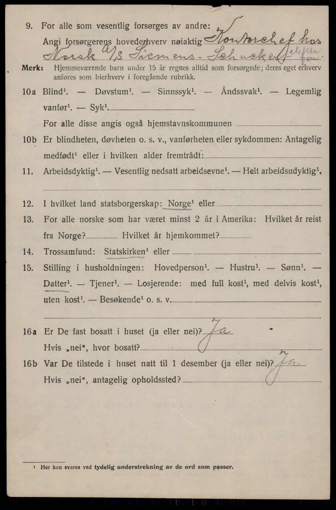 SAT, 1920 census for Trondheim, 1920, p. 79511