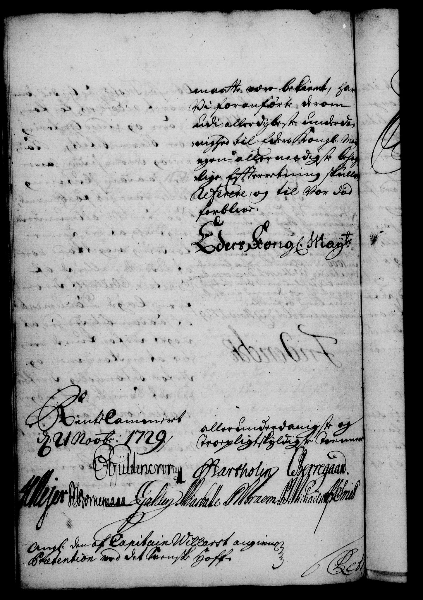 Rentekammeret, Kammerkanselliet, RA/EA-3111/G/Gf/Gfa/L0012: Norsk relasjons- og resolusjonsprotokoll (merket RK 52.12), 1729, p. 940