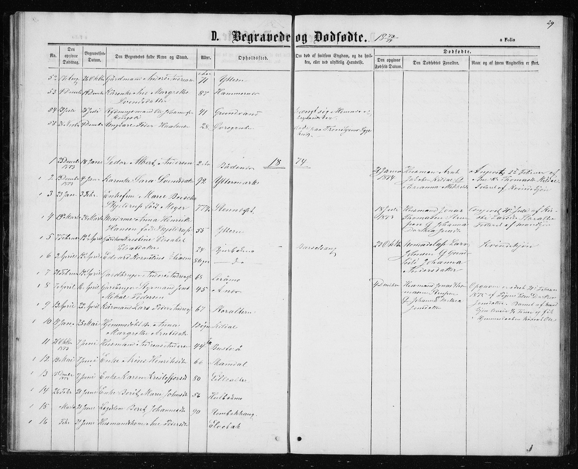 Ministerialprotokoller, klokkerbøker og fødselsregistre - Nordland, SAT/A-1459/827/L0418: Parish register (copy) no. 827C07, 1863-1886, p. 29
