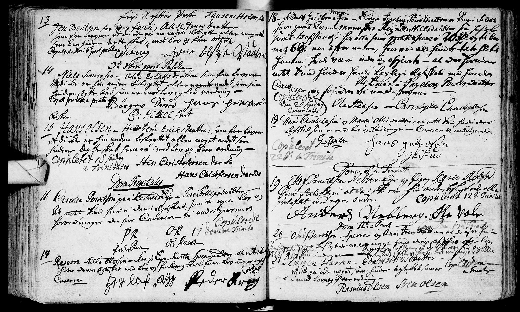 Eiker kirkebøker, AV/SAKO-A-4/F/Fa/L0005: Parish register (official) no. I 5 /1, 1705-1759