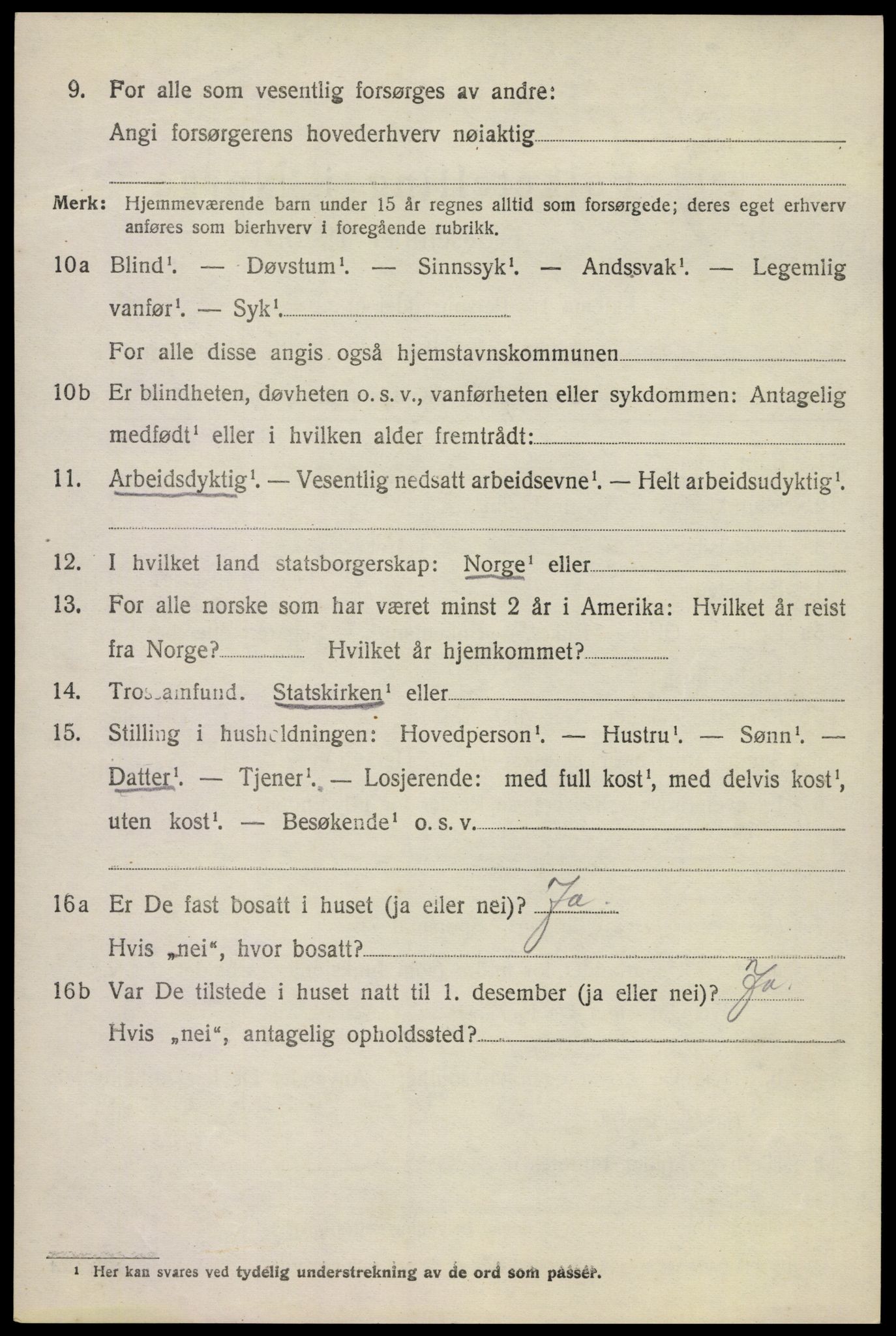 SAKO, 1920 census for Sem, 1920, p. 7548
