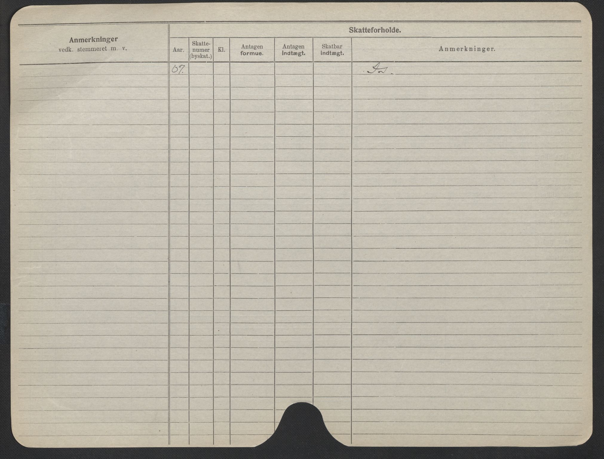 Oslo folkeregister, Registerkort, AV/SAO-A-11715/F/Fa/Fac/L0019: Kvinner, 1906-1914, p. 449b