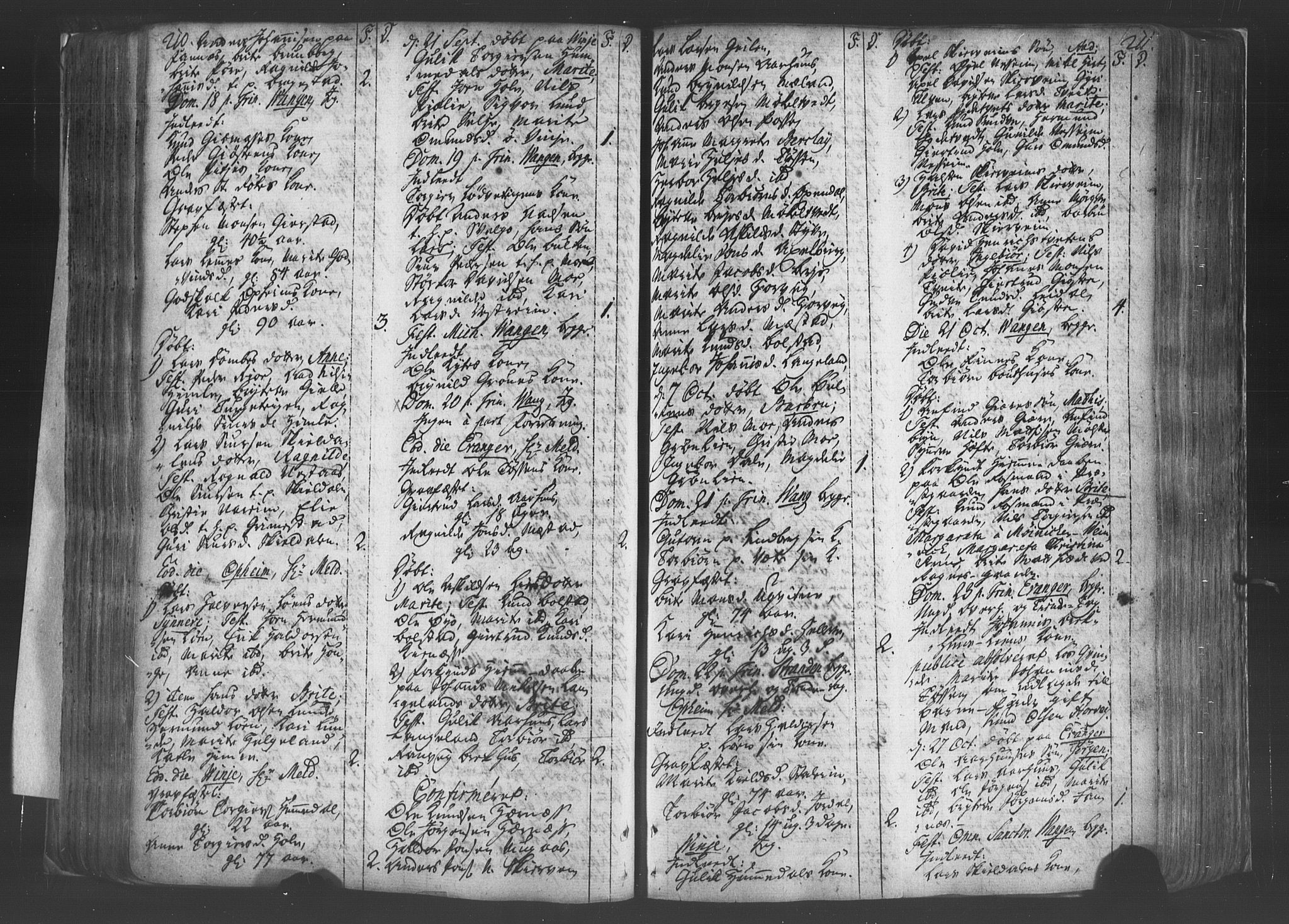 Voss sokneprestembete, SAB/A-79001/H/Haa: Parish register (official) no. A 8, 1752-1780, p. 210-211