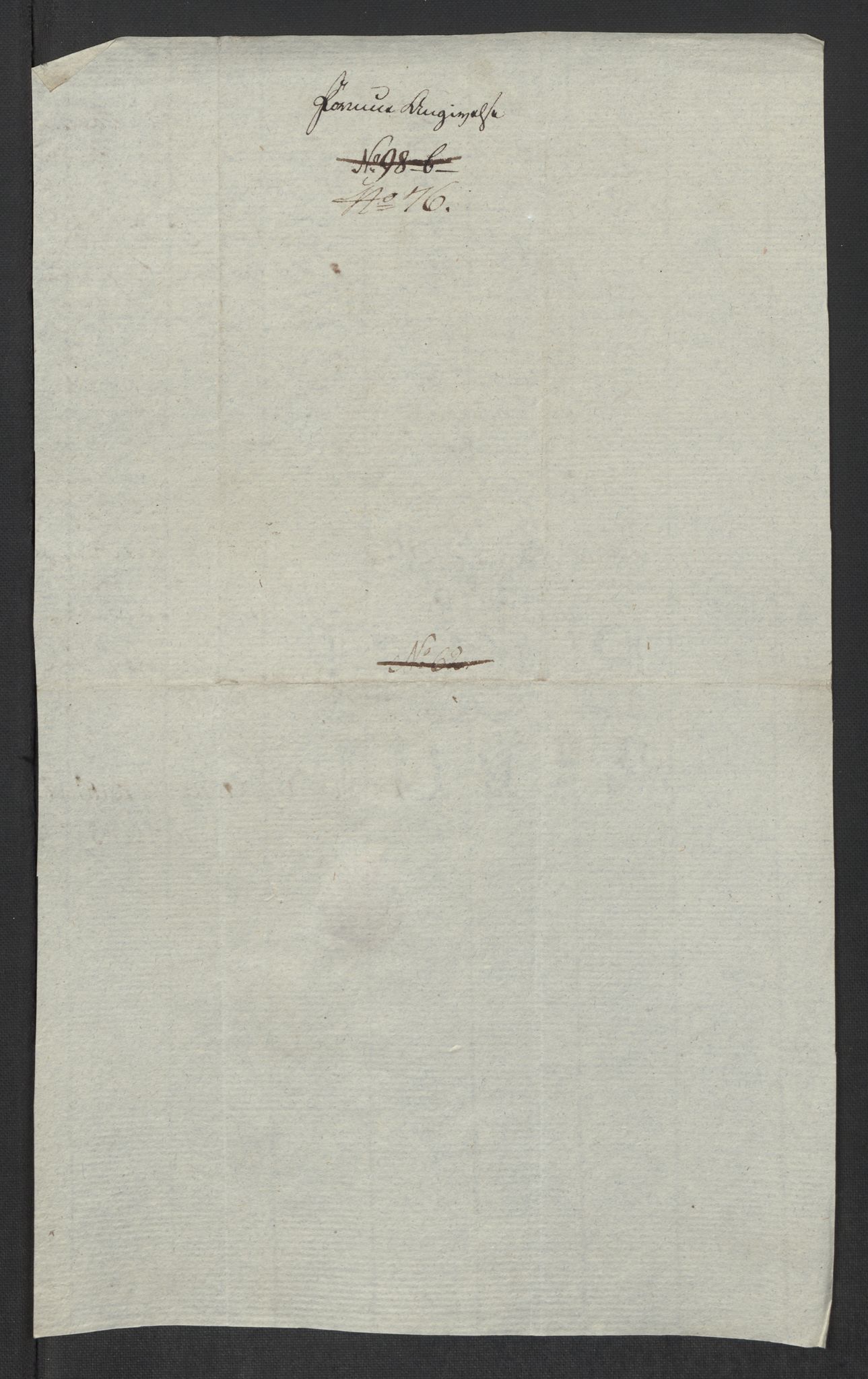 Rentekammeret inntil 1814, Reviderte regnskaper, Mindre regnskaper, AV/RA-EA-4068/Rf/Rfe/L0006: Christiania, 1789, p. 262