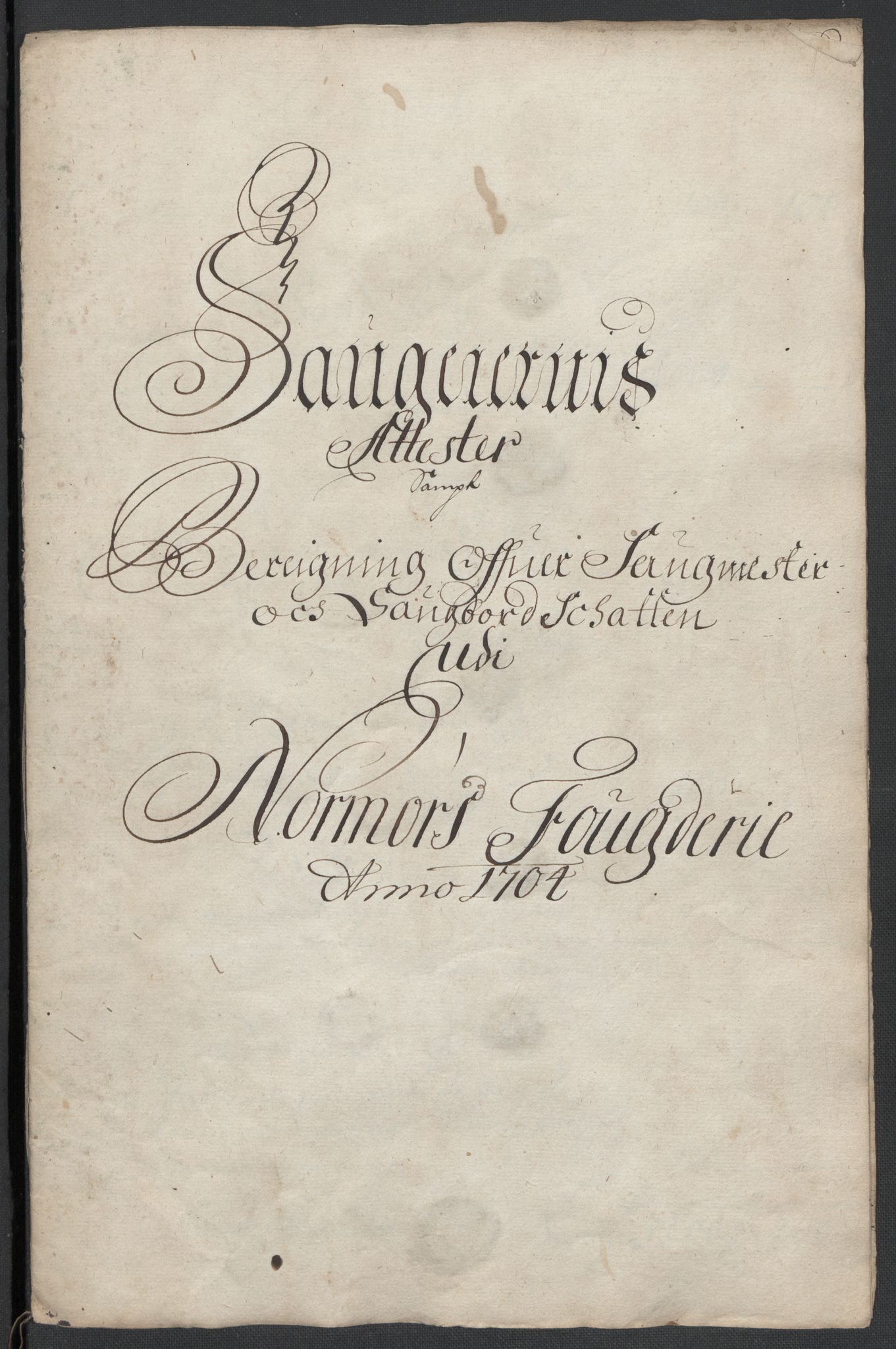 Rentekammeret inntil 1814, Reviderte regnskaper, Fogderegnskap, RA/EA-4092/R56/L3740: Fogderegnskap Nordmøre, 1703-1704, p. 260