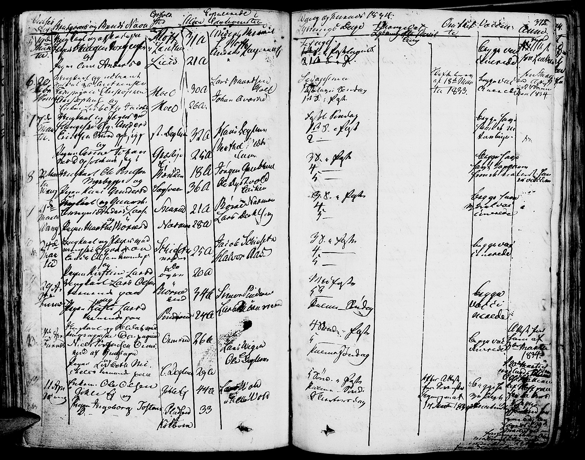 Vang prestekontor, Hedmark, AV/SAH-PREST-008/H/Ha/Haa/L0009: Parish register (official) no. 9, 1826-1841, p. 372