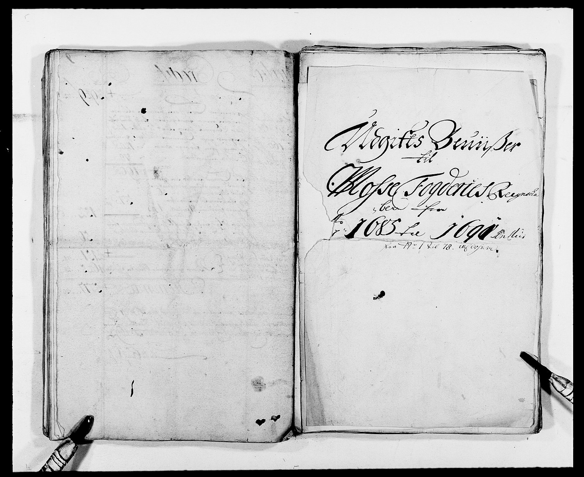 Rentekammeret inntil 1814, Reviderte regnskaper, Fogderegnskap, AV/RA-EA-4092/R02/L0107: Fogderegnskap Moss og Verne kloster, 1685-1691, p. 59
