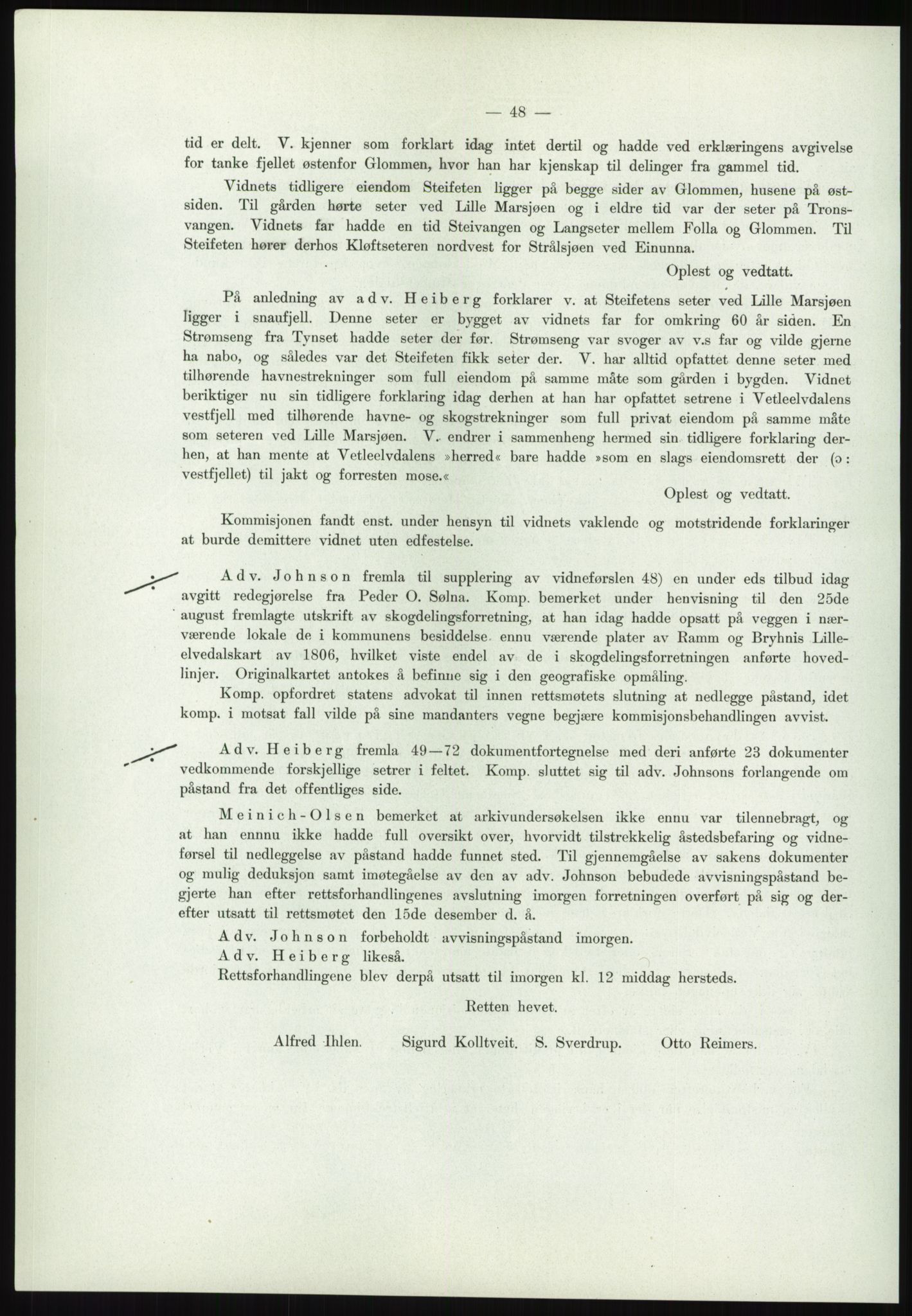 Høyfjellskommisjonen, AV/RA-S-1546/X/Xa/L0001: Nr. 1-33, 1909-1953, p. 3432