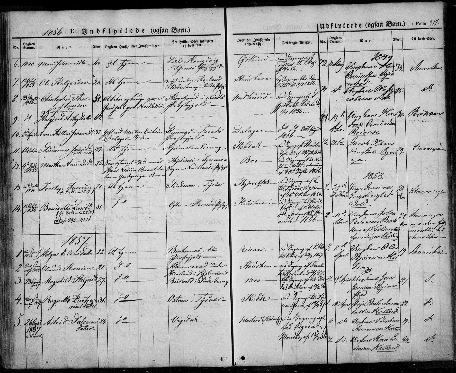 Rennesøy sokneprestkontor, SAST/A -101827/H/Ha/Haa/L0005: Parish register (official) no. A 5, 1838-1859, p. 317