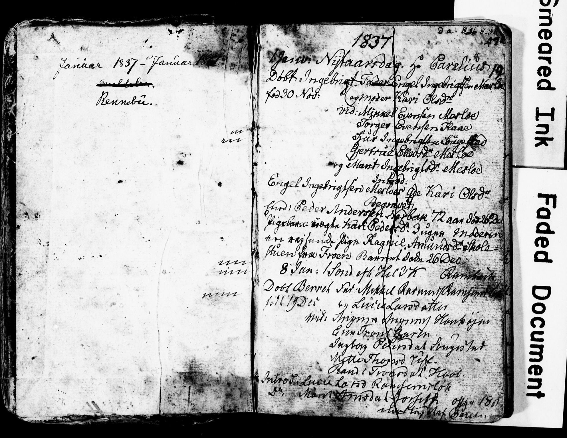 Ministerialprotokoller, klokkerbøker og fødselsregistre - Sør-Trøndelag, SAT/A-1456/674/L0885: Parish register (copy) no. 674C12, 1837-1861