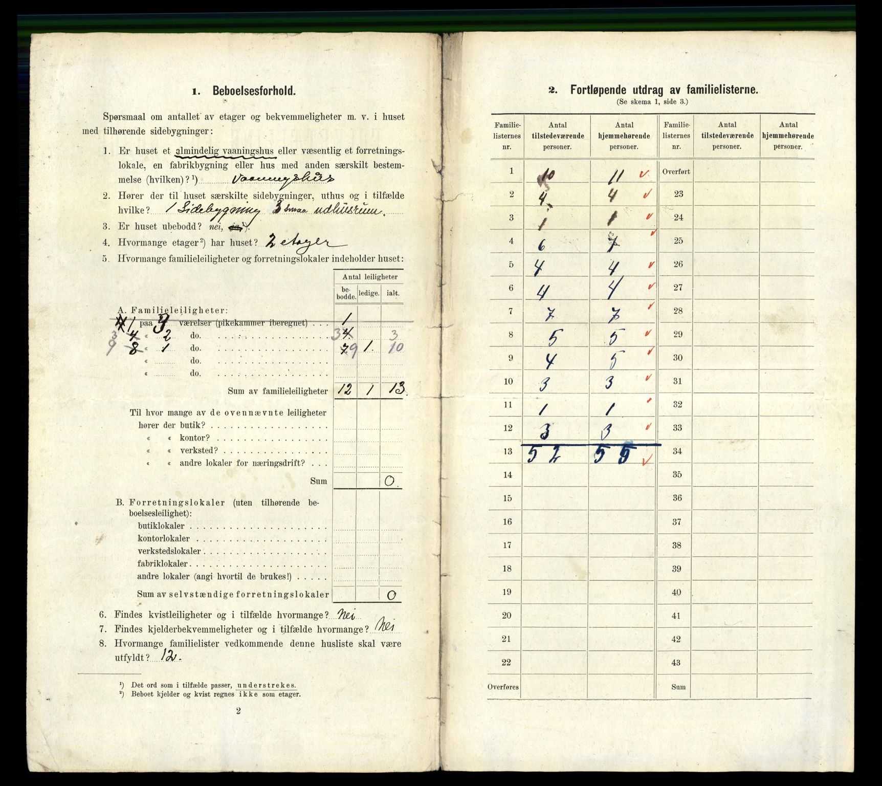 RA, 1910 census for Vardø, 1910, p. 409